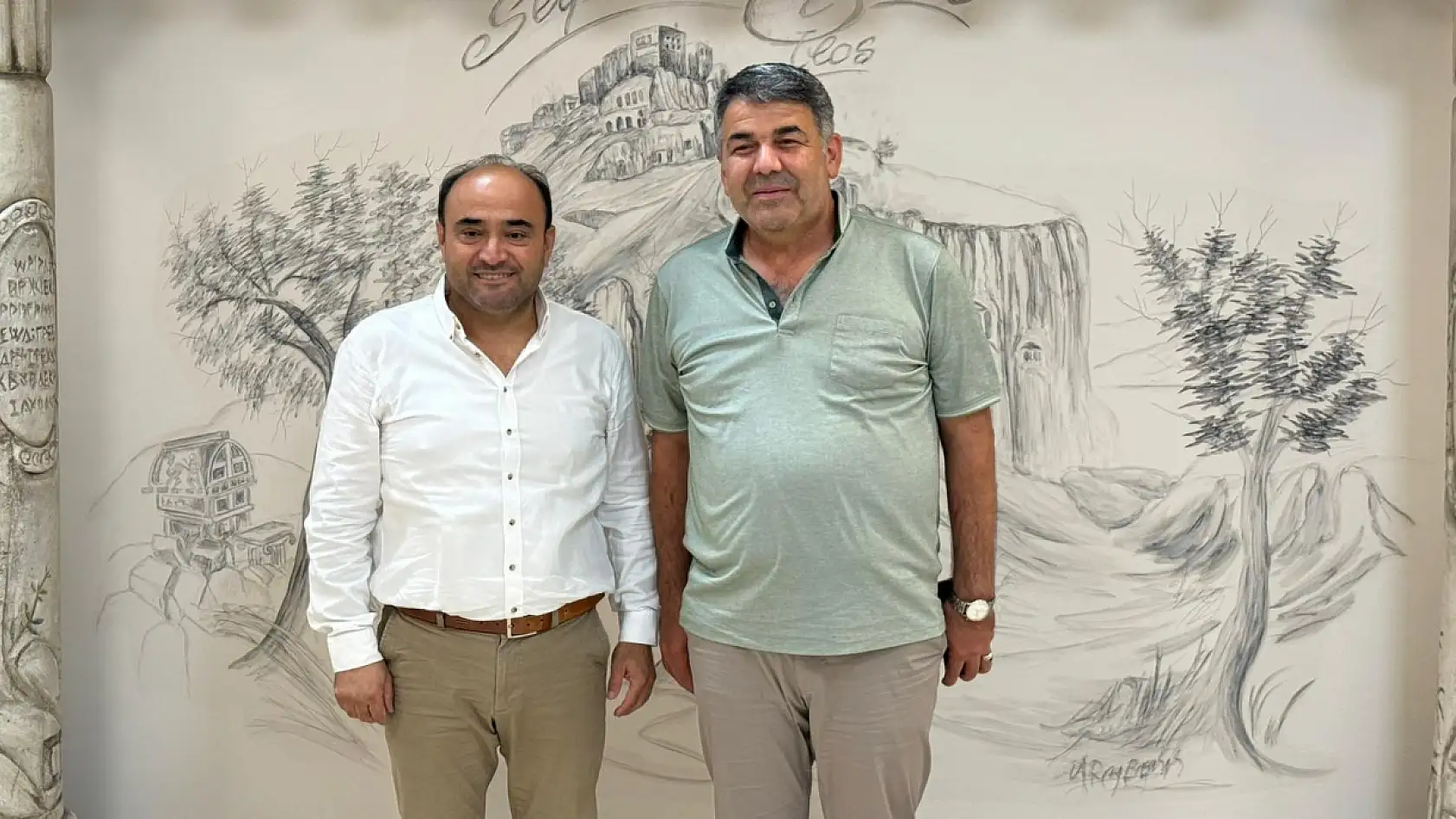 Fethiyeli Emniyet Müdürü Karaburun'dan  Başkan Akdenizli'ye Ziyaret