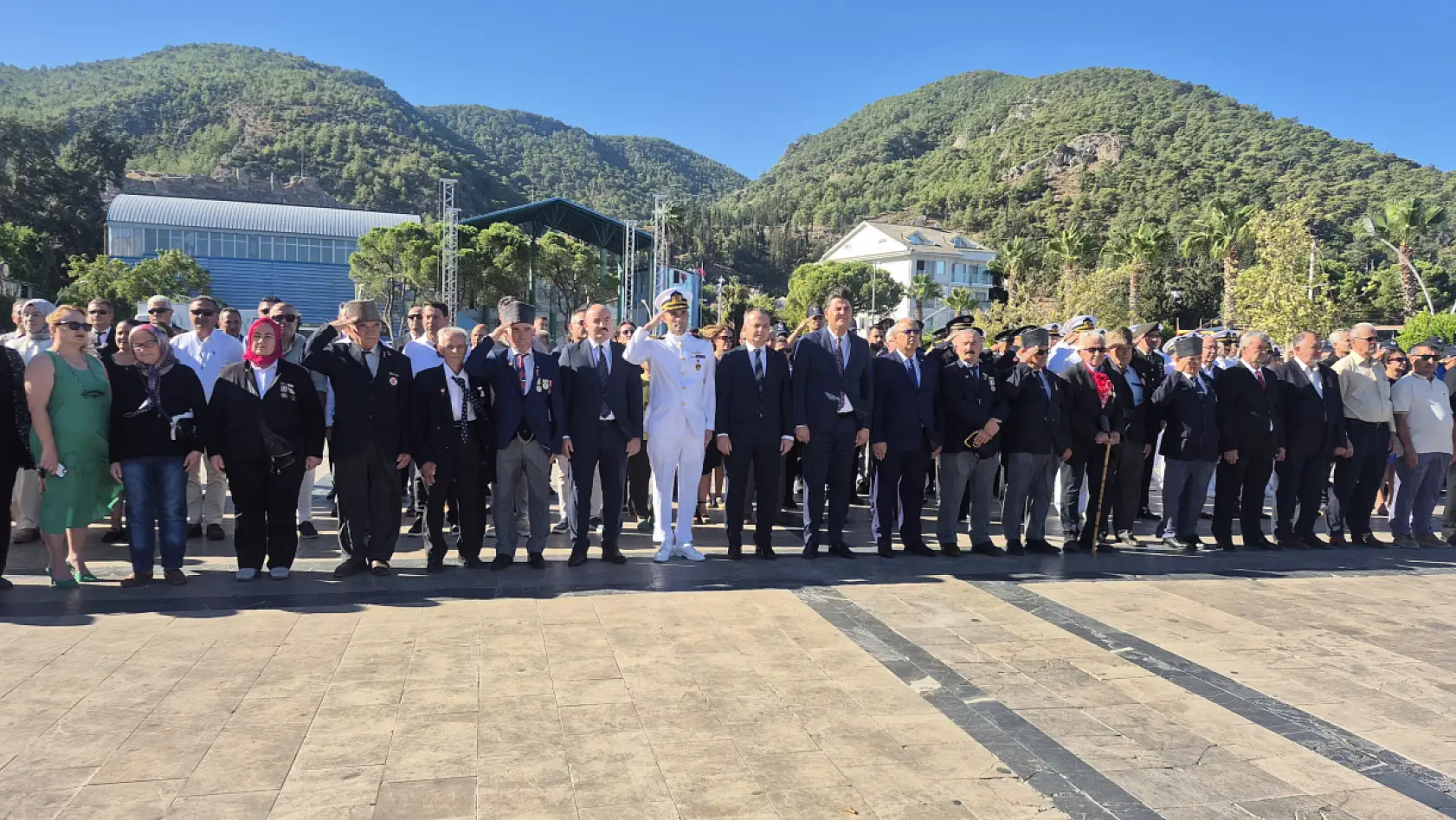 19 Eylül Gaziler Günü Fethiye'de de törenle kutlandı