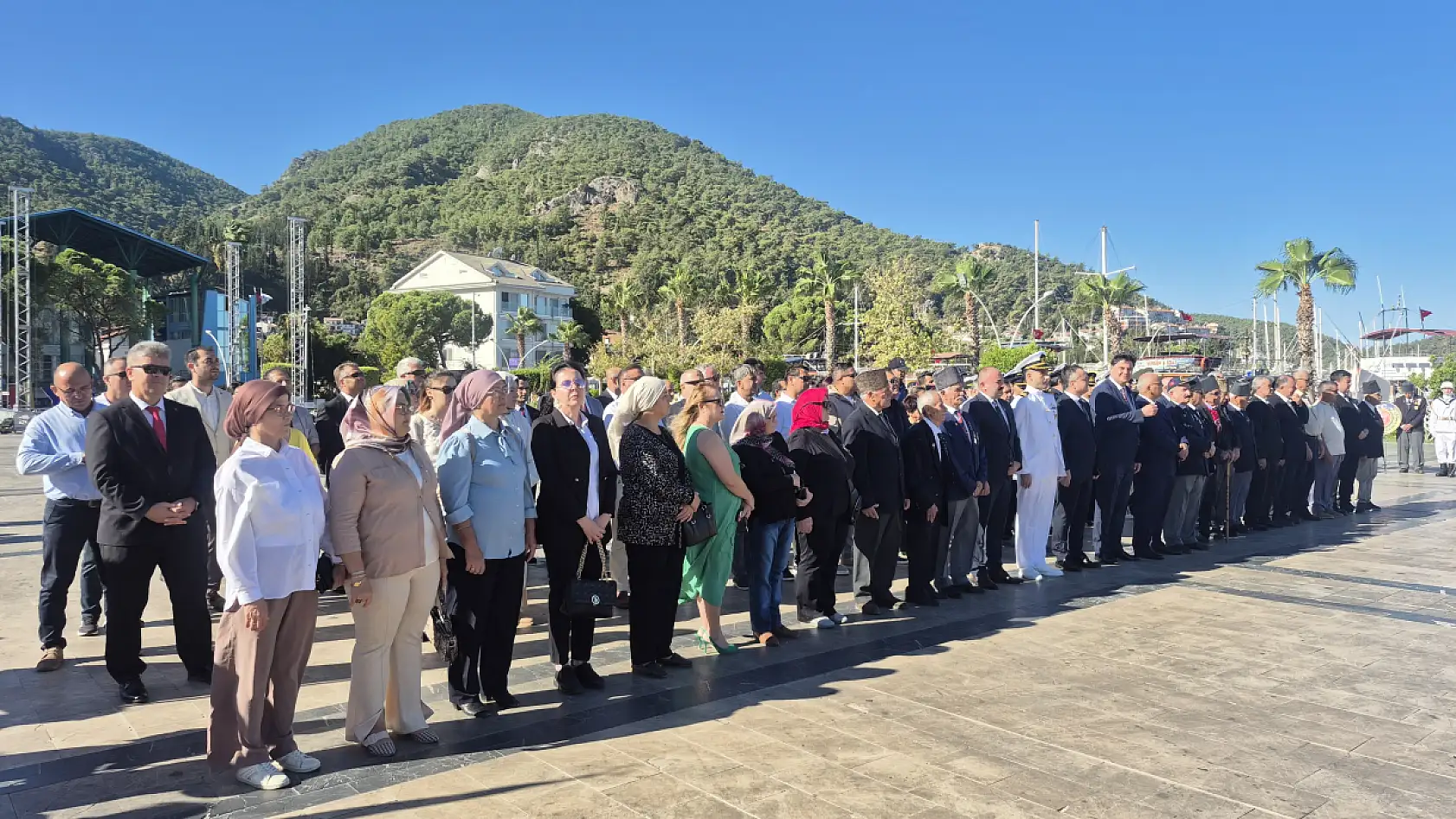 19 Eylül Gaziler Günü Fethiye'de de törenle kutlandı