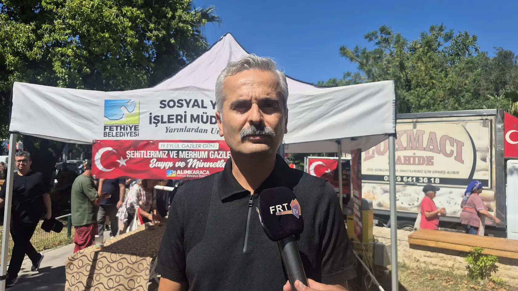 Fethiye'de Şehit ve Gaziler Hayrına Lokma İkramı