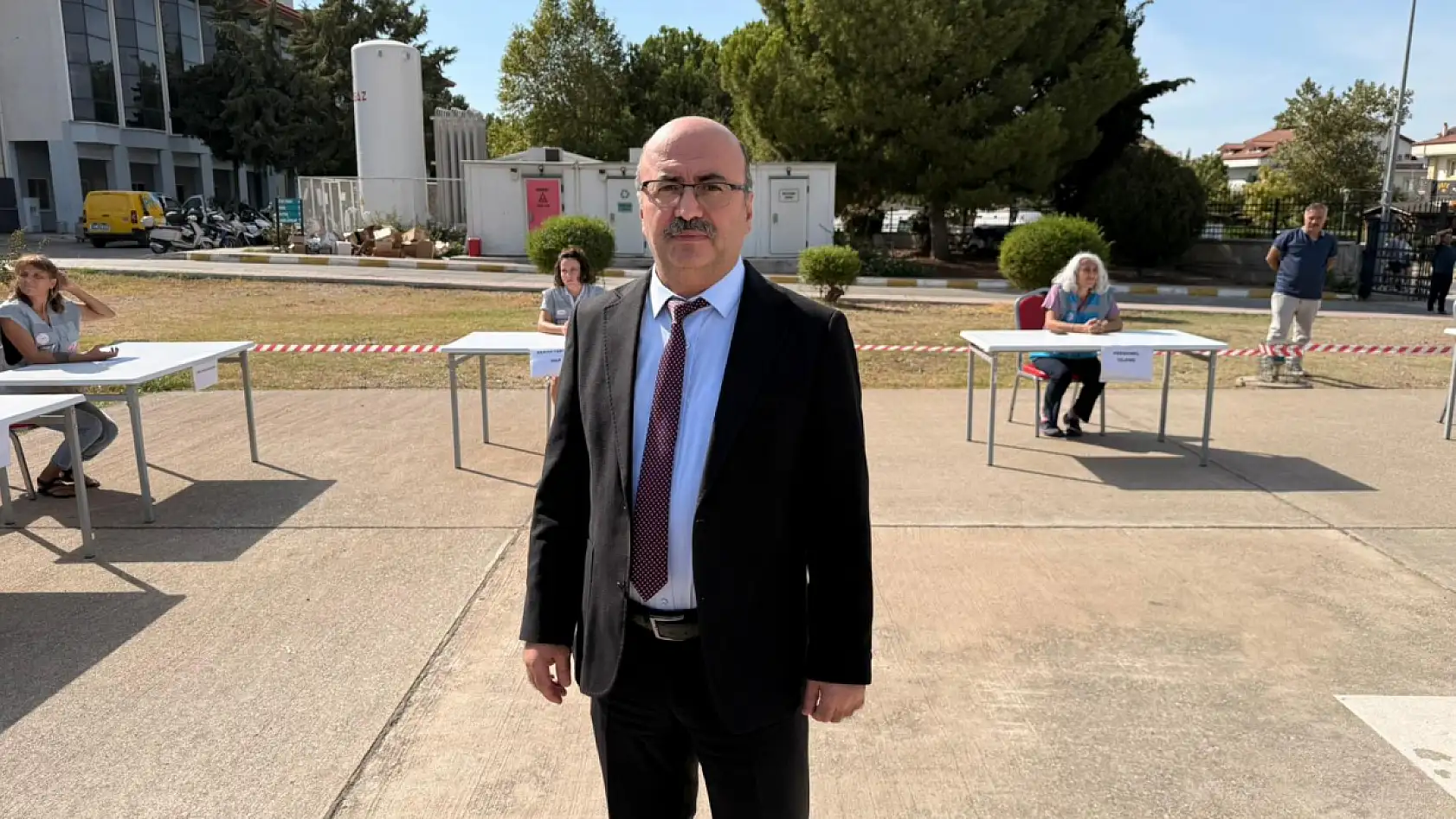 Fethiye Devlet Hastanesi'nde Göcek Tüneli Çökme Tatbikatı Gerçekleştirildi