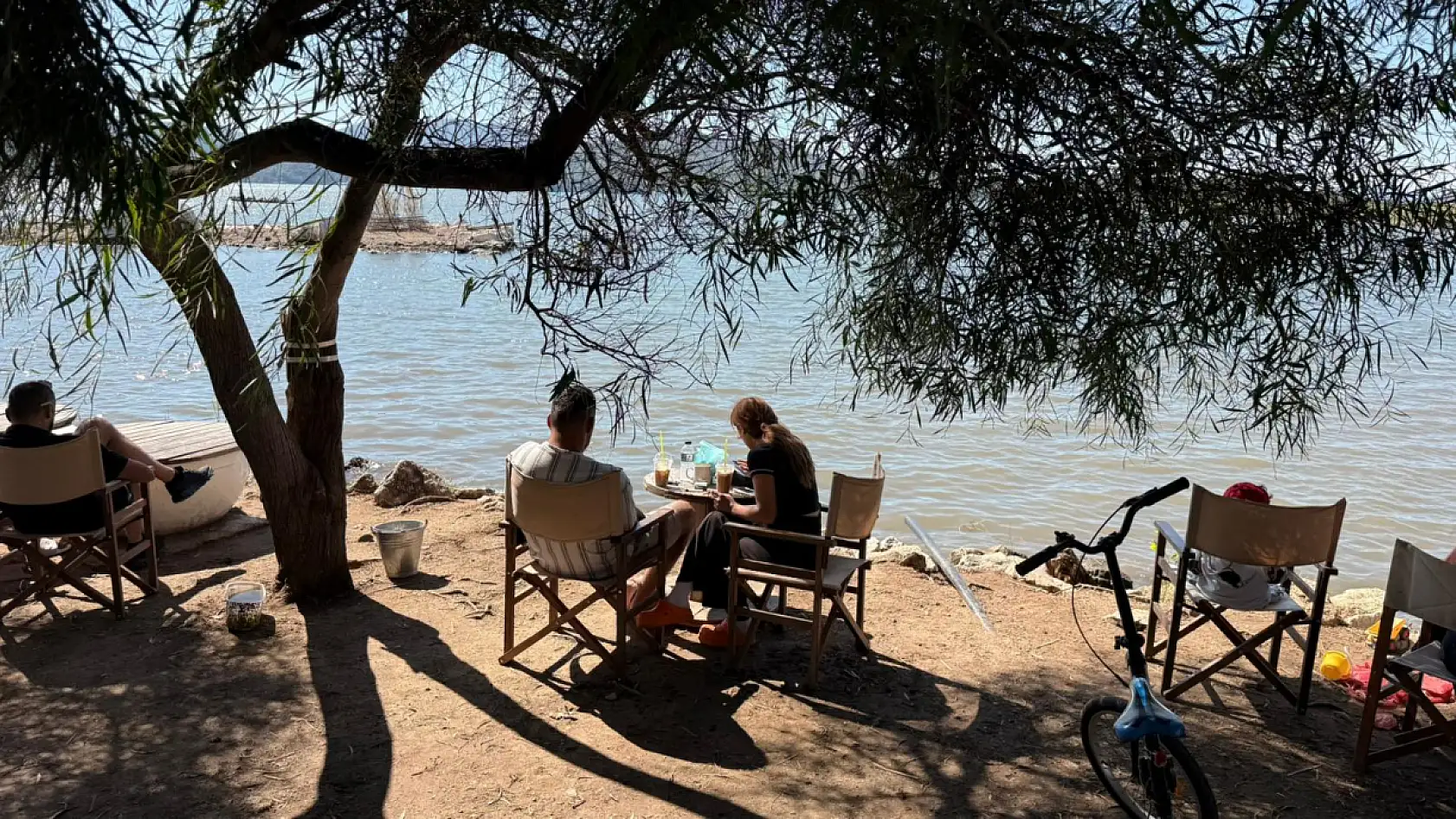 Fethiye Ördek Adası'nda Pazar keyfi