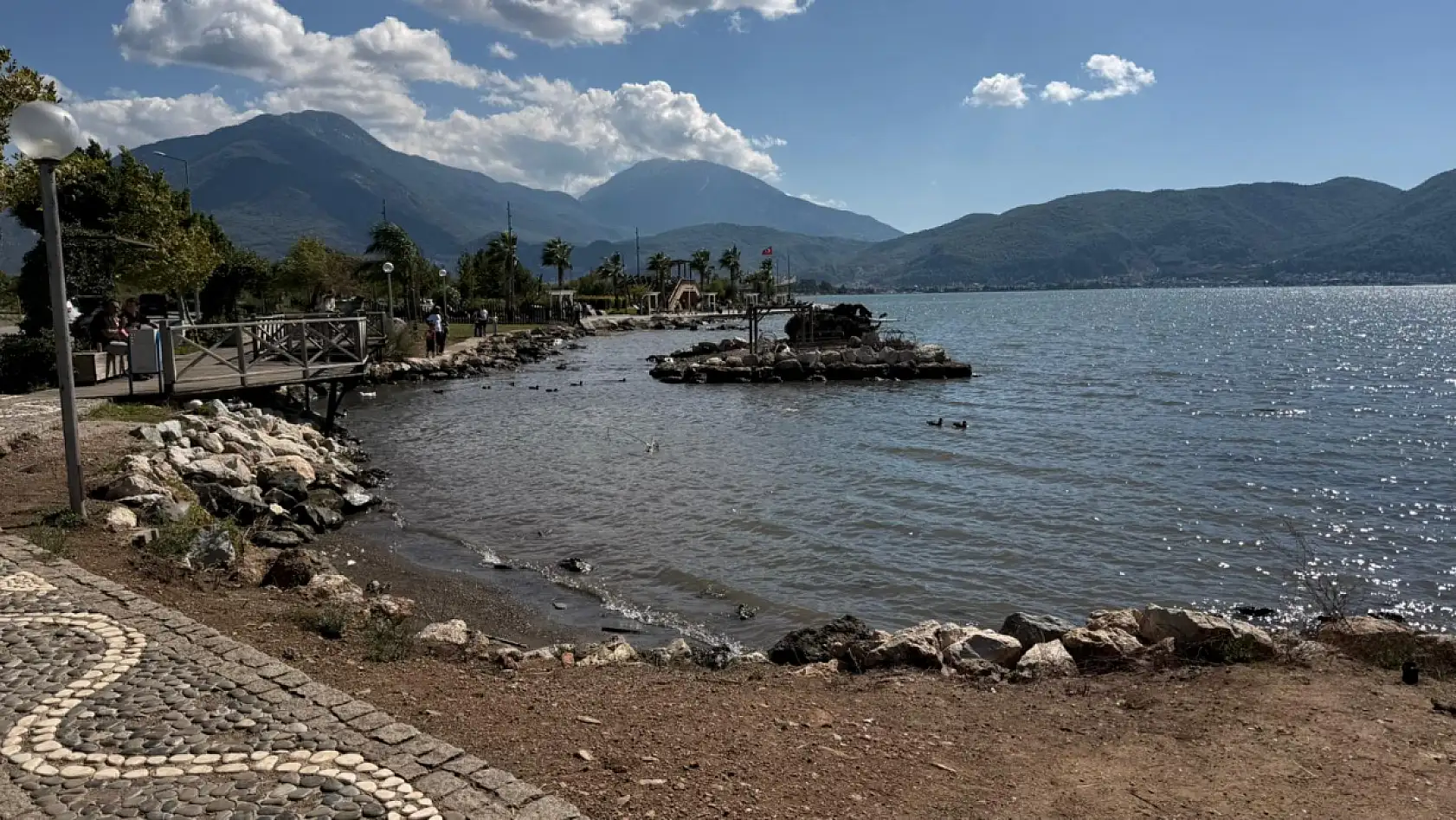 Fethiye Ördek Adası'nda Pazar keyfi