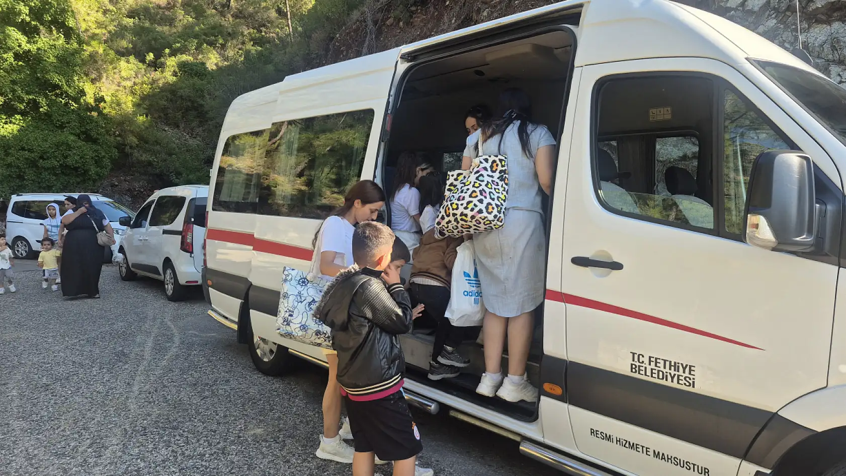 Fethiye'de Yunanistan'a Kaçamadan Yakalandılar