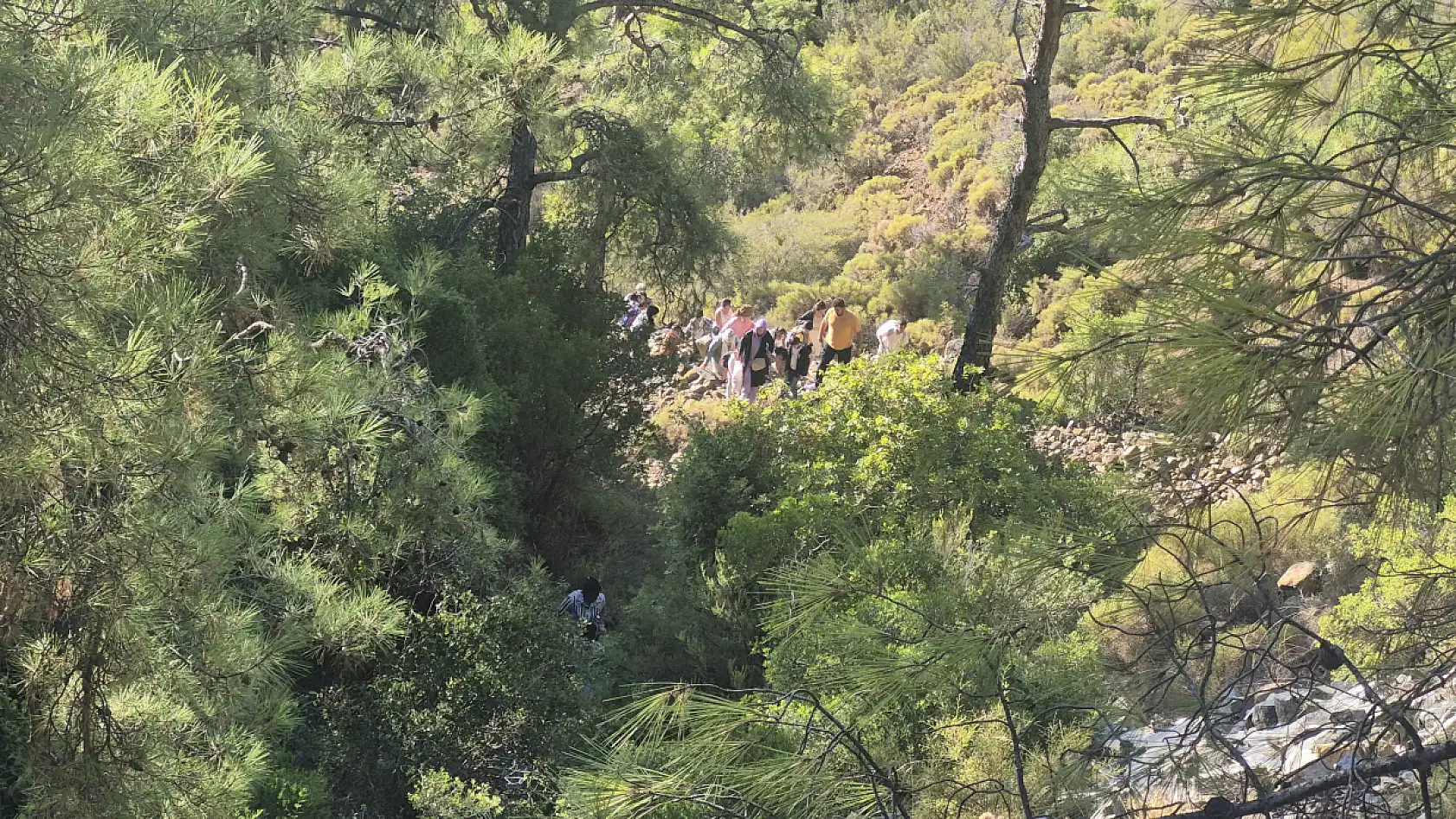 Fethiye'de Yunanistan'a Kaçamadan Yakalandılar