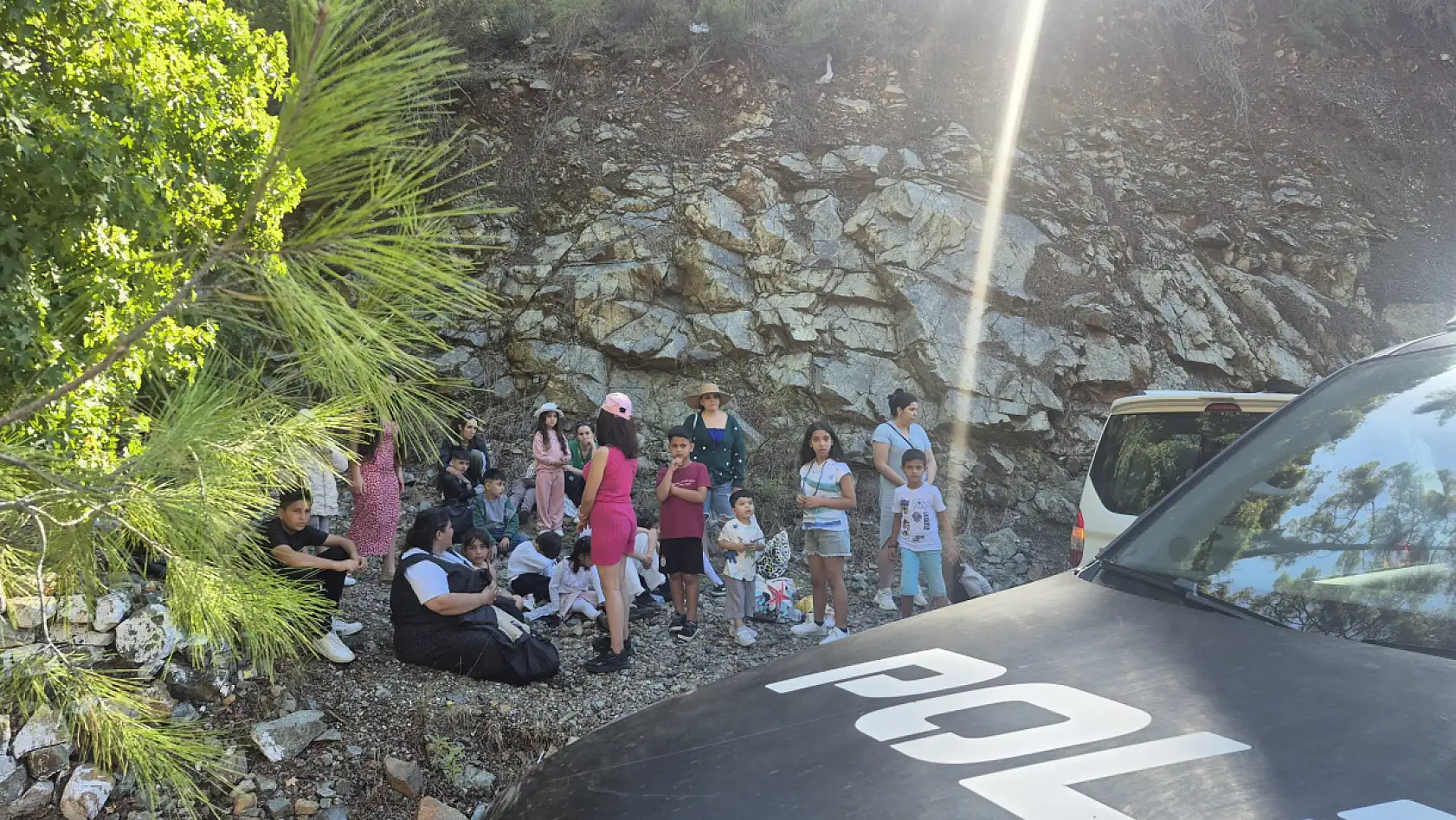 Fethiye'de Yunanistan'a Kaçamadan Yakalandılar