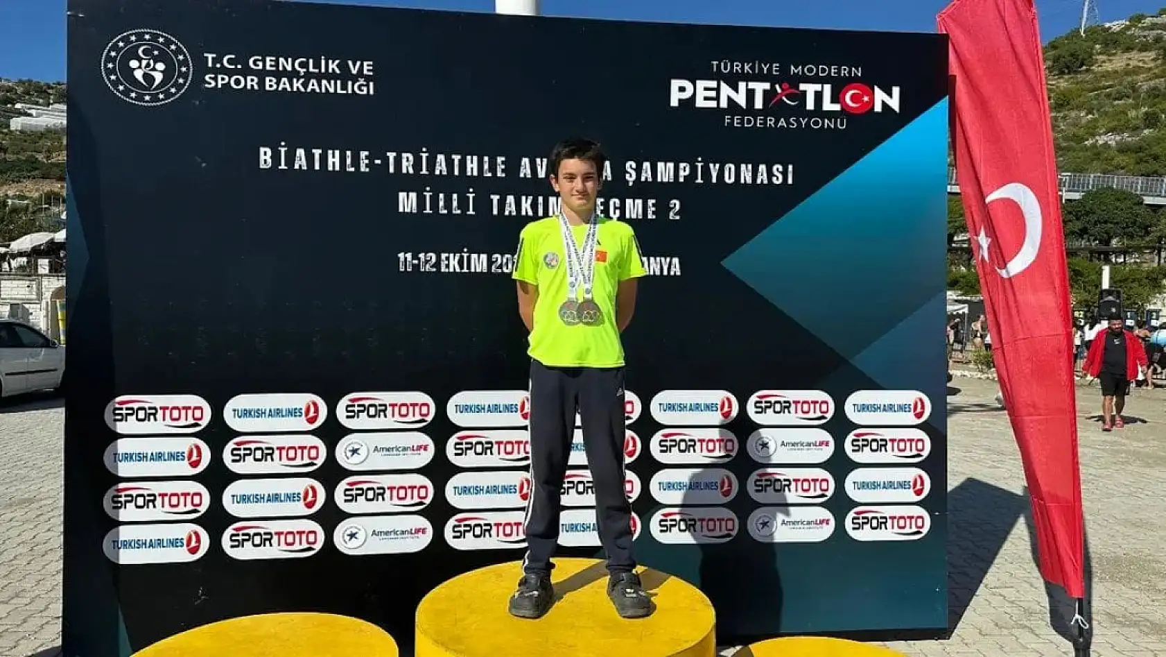 Büyükşehir Sporcusu Batur Genç'ten iki günde iki Türkiye şampiyonluğu