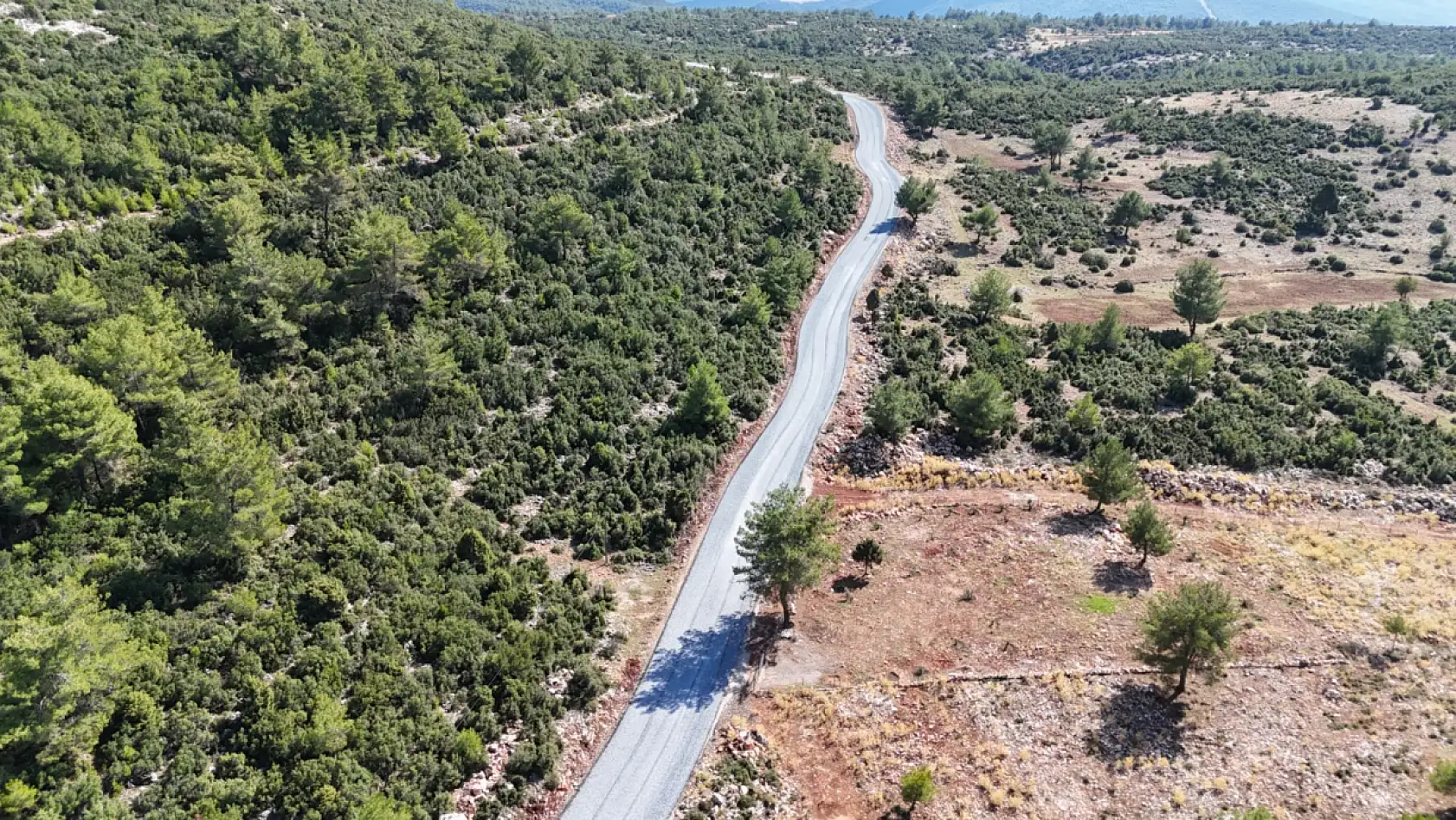 Muğla Büyükşehir Menteşe Kırsalında Ulaşım Konforunu Artırıyor