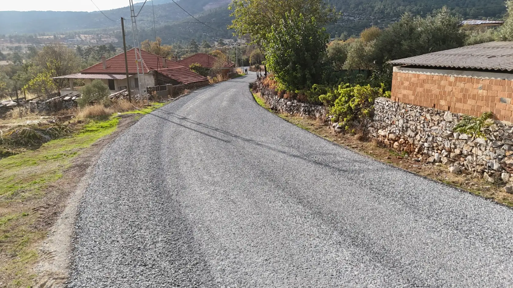 Muğla Büyükşehir Menteşe Kırsalında Ulaşım Konforunu Artırıyor