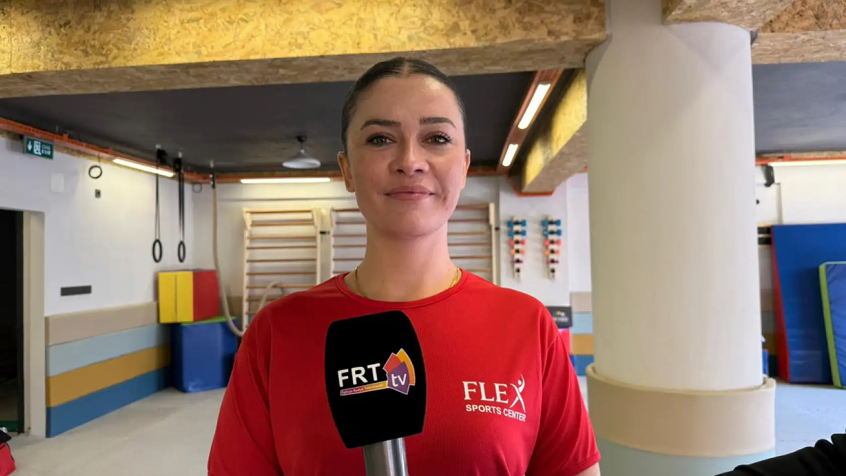 Fethiye'de Jimnastik Antrenörü Yasemin Çakmak: 'Çocuklarımızı spora yönlendirmeliyiz'