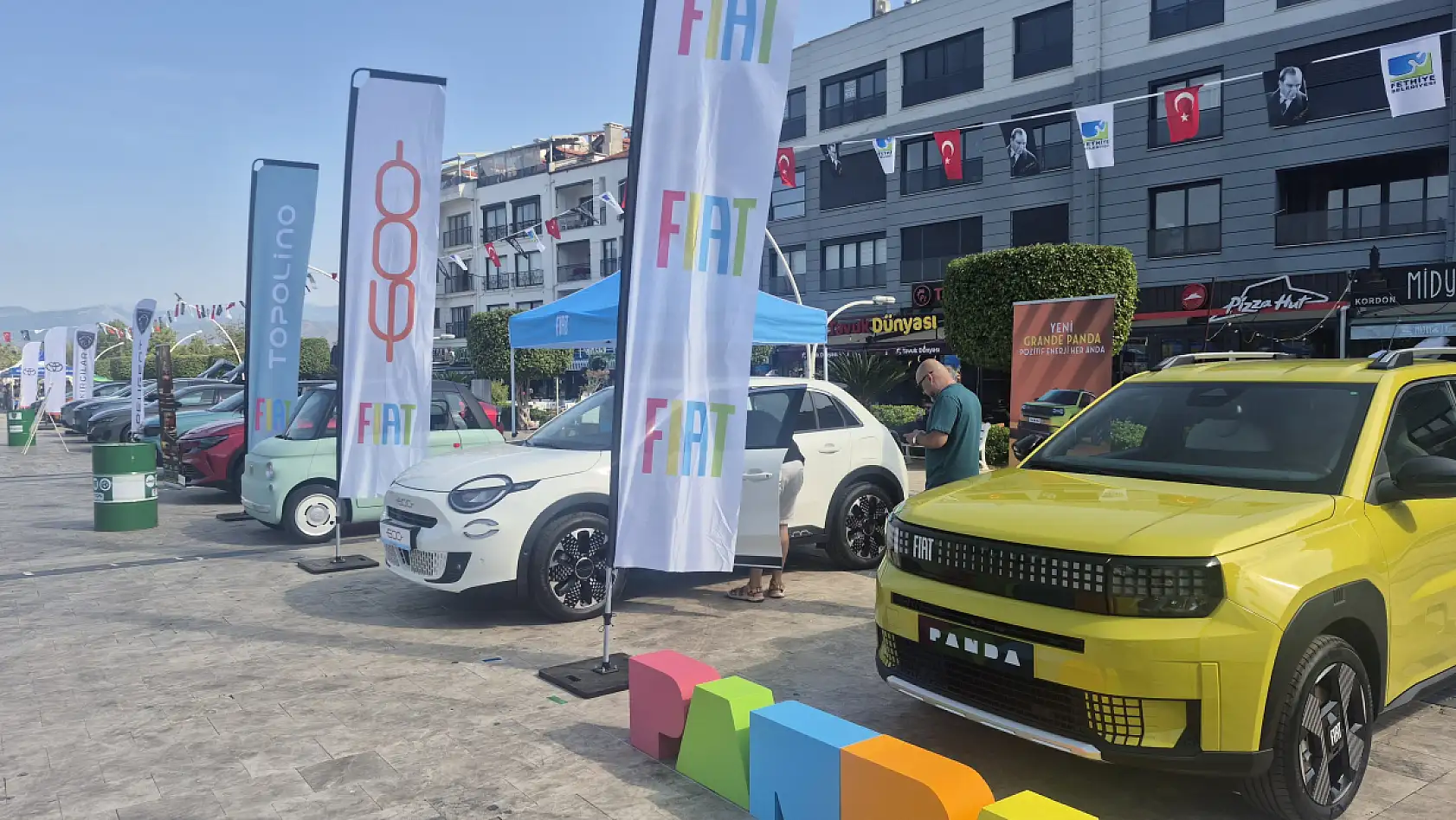 Fethiye'de İklim Değişikliği ile Mücadele Günleri kapsamında çevreci araçlar tanıtıldı