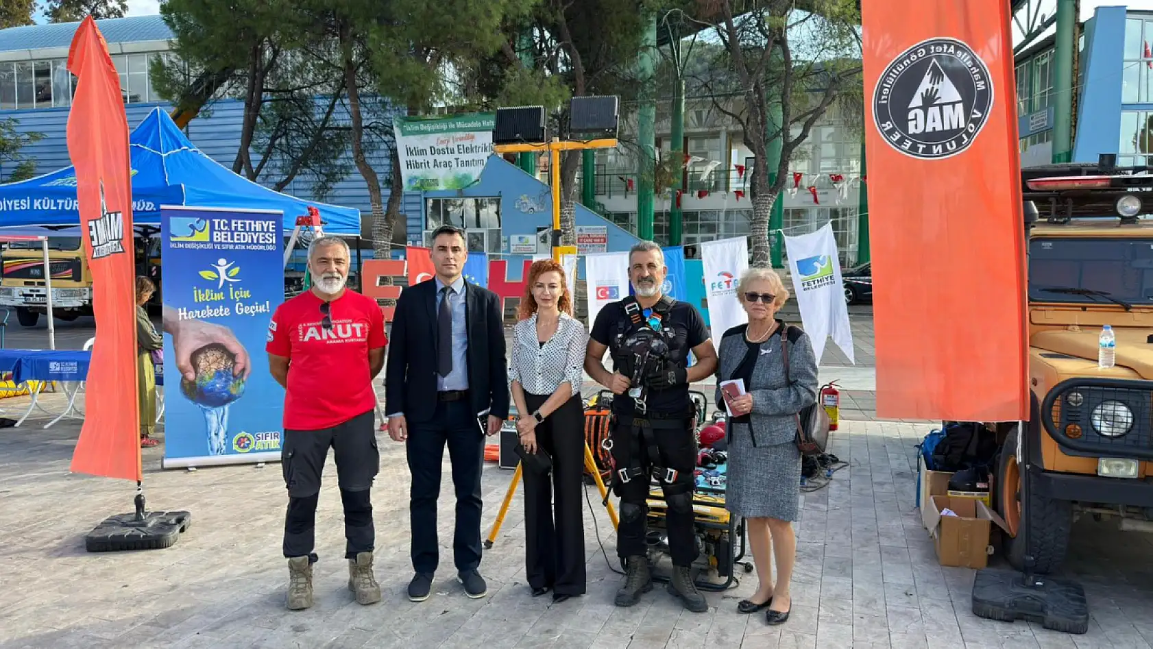 Fethiye'de İklim Farkındalığı etkinliği: 'Tehlikeye karşı hazırlıklı ol'