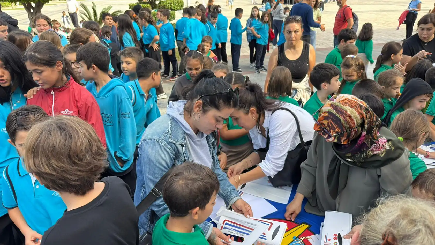 THK Fethiye Şubesi'nden çocuklara havacılık sevgisi