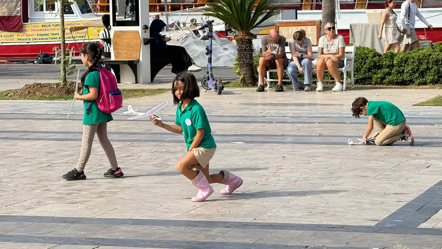 Fethiye'de sıcak hava balonu her yaştan katılımcının ilgisini çekiyor