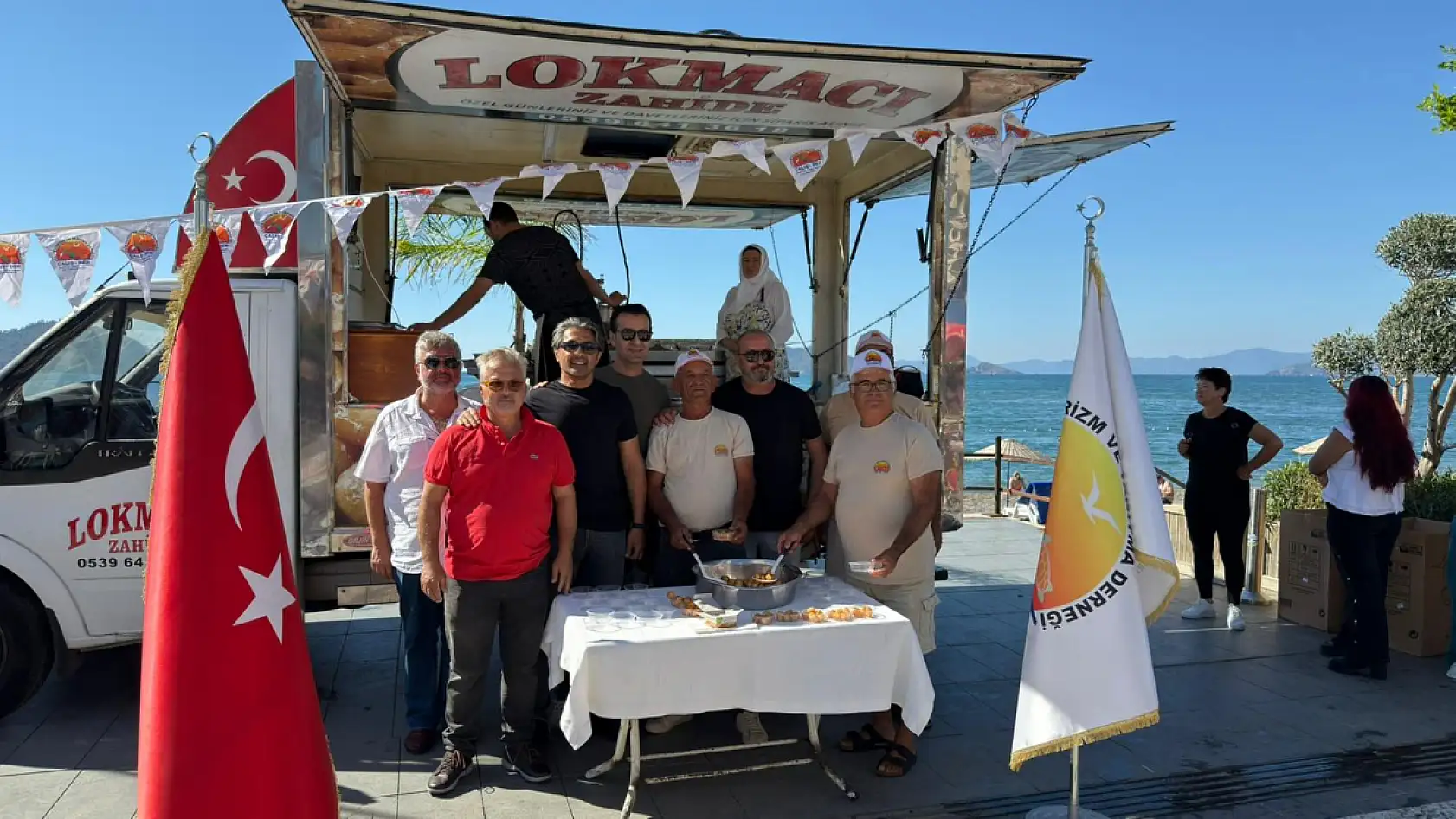 Çalış-Der'den Cumhuriyet Bayramı'na lokma ikramı