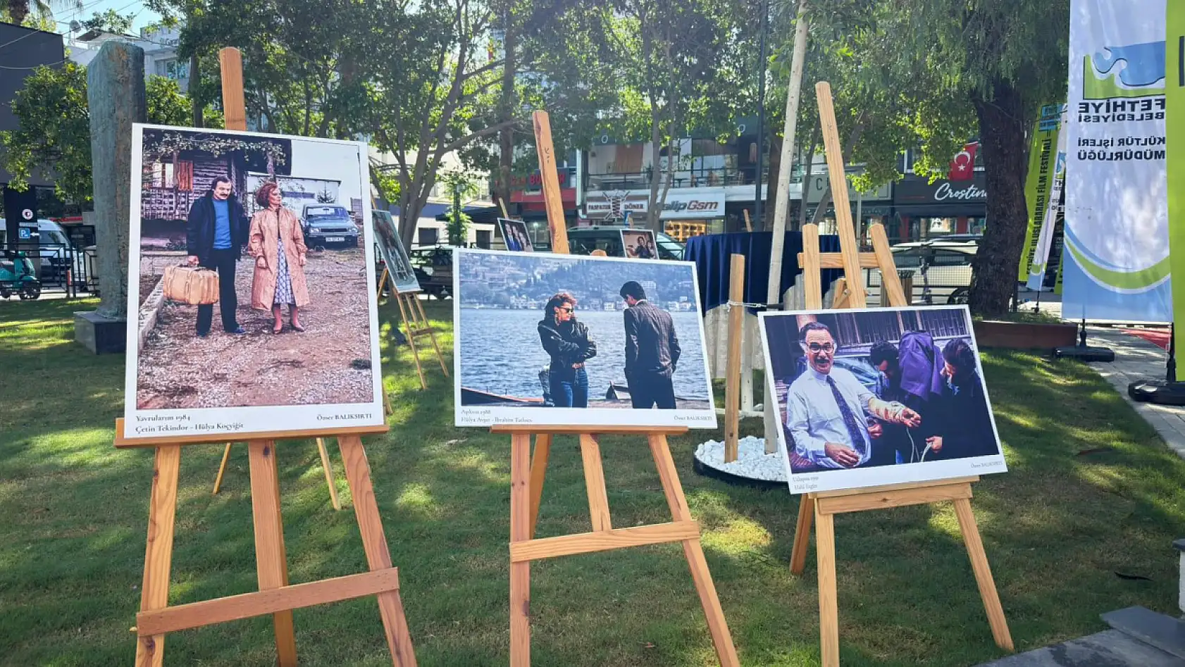 Yeşilçam'ın 40 yıllık set fotoğrafları Fethiye Uluslararası Film Festivali'nde sergilendi