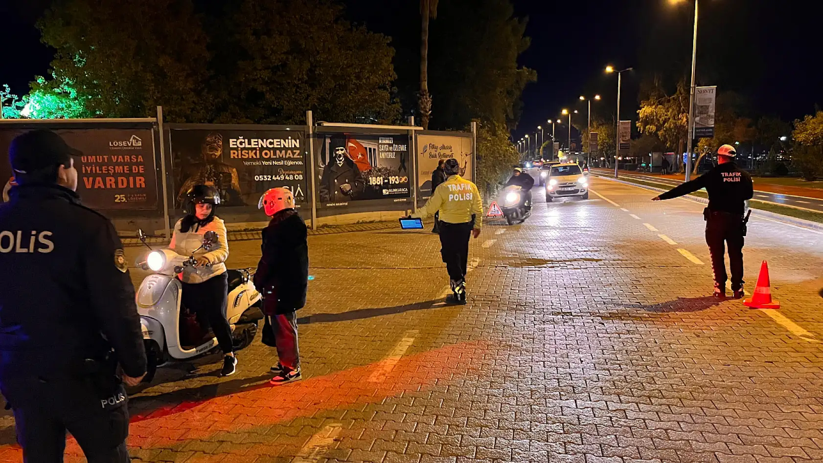 Fethiye'de 'Huzur Türkiye' Uygulaması: Dört bölgede eş zamanlı denetim