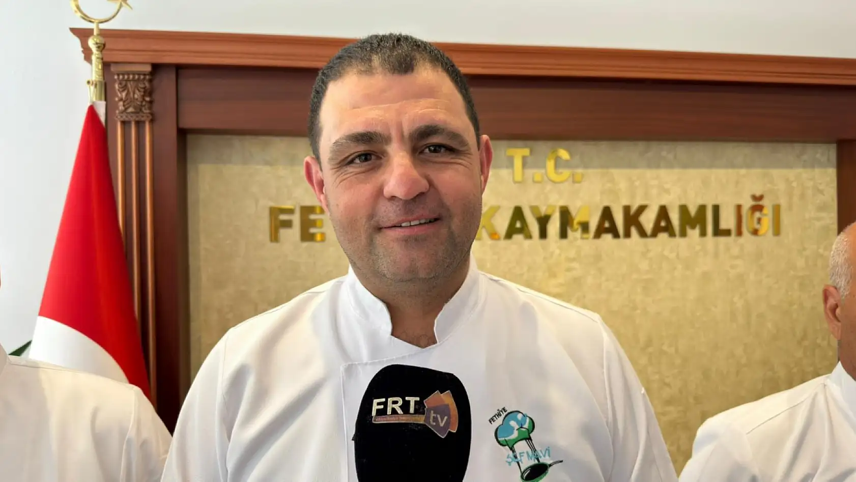 Şef Mavi'den Kaymakam Akkaya'ya ziyaret