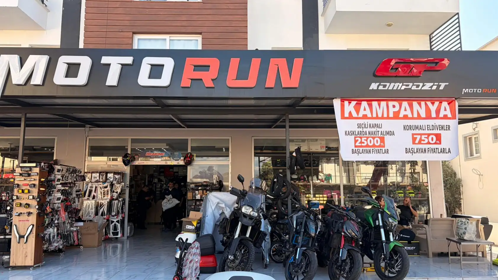 Fethiye 'Motorun'da CE Belgeli güvenlik ekipmanlarında büyük indirim