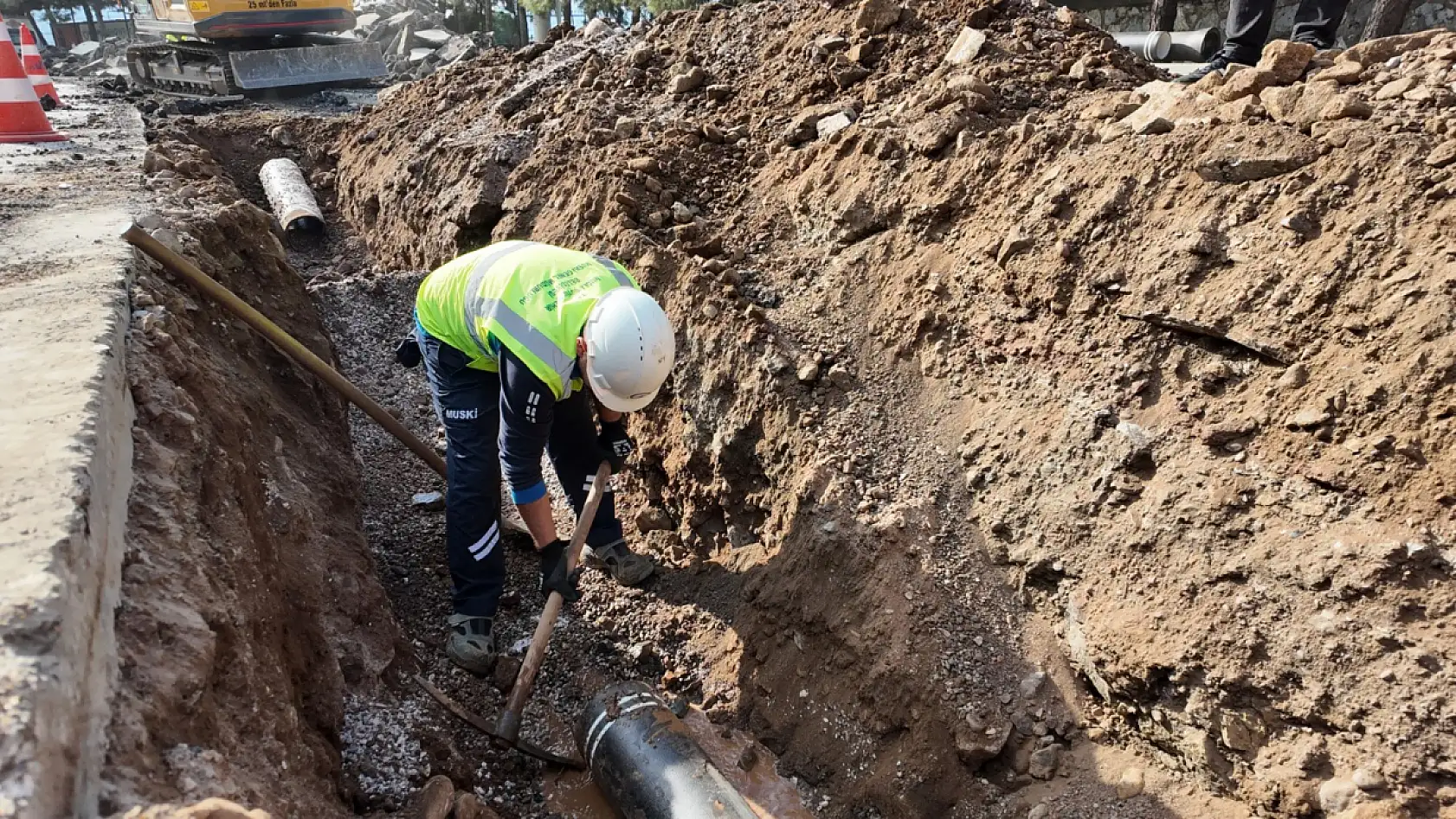 MUSKİ'den Marmaris'te Kesintisiz Su Çalışmaları