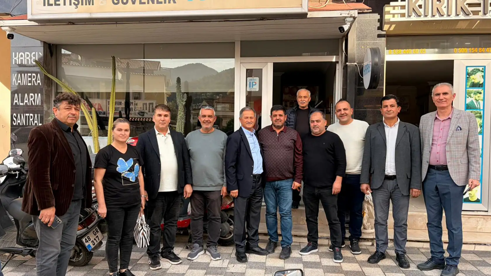 Fethiye Esnaf Odası Başkanı Soydemir'e esnaftan sıcak karşılama