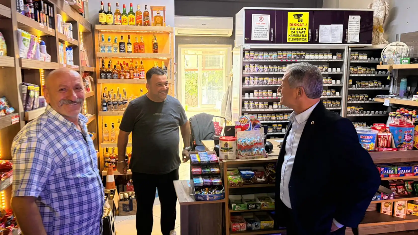 Fethiye Esnaf Odası Başkanı Soydemir'e esnaftan sıcak karşılama