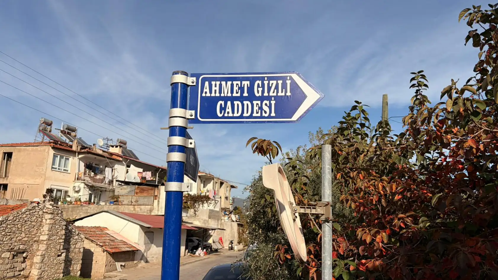 Fethiye'de merhum Muhtar Ahmet Gizli'nin adı Karaçulha'da yaşatılacak
