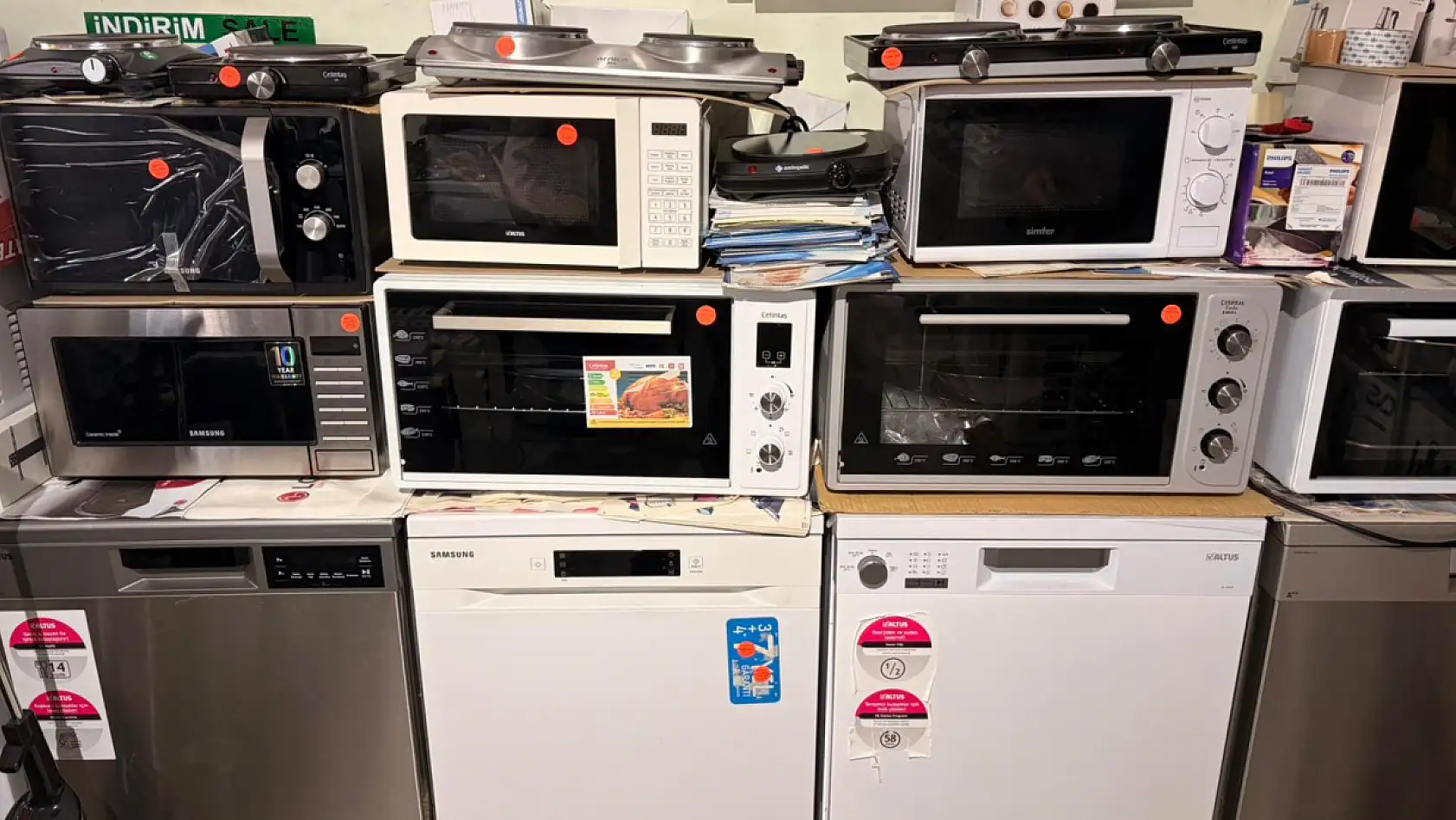 Fethiye'de beyaz eşya satışları durgun, fiyatlar yükseliyor