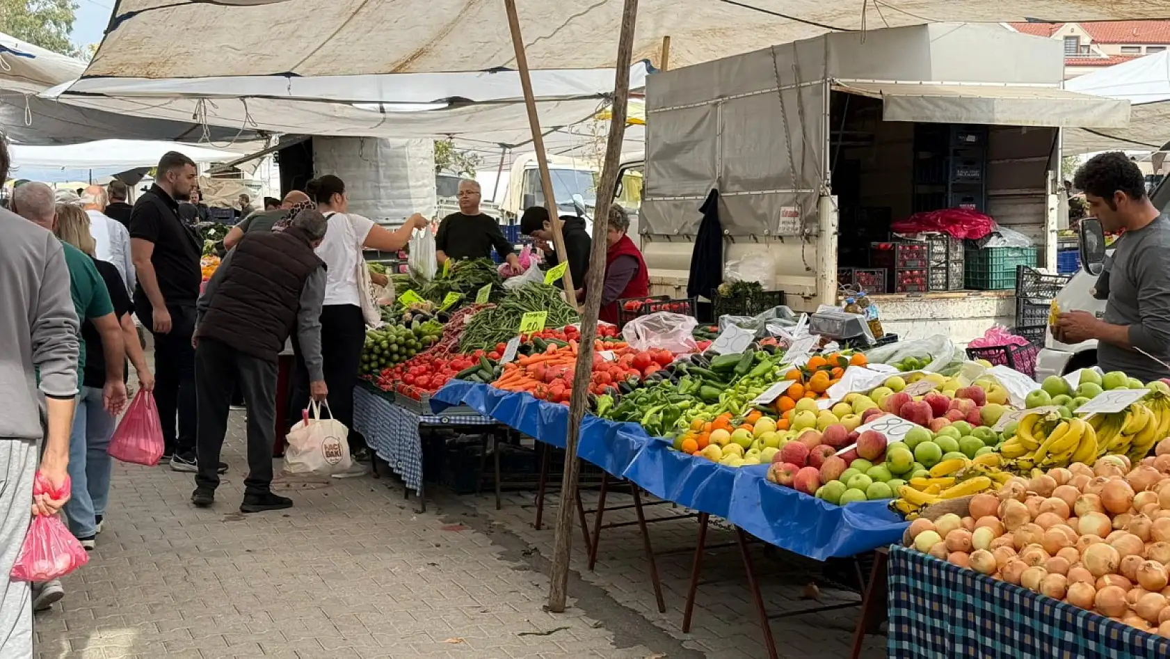 Fethiye Pazar Pazarı'ndaki güncel fiyatlar
