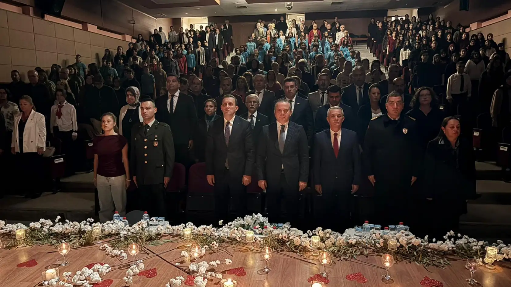 Fethiye'de 24 Kasım'a özel duygu dolu kutlama