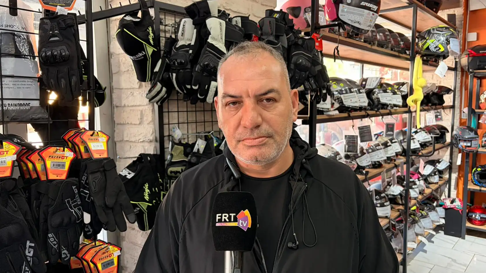 Fethiye'de sürücüler, Motorun Mağazası'ndan koruma ekipmanlarını tercih ediyor