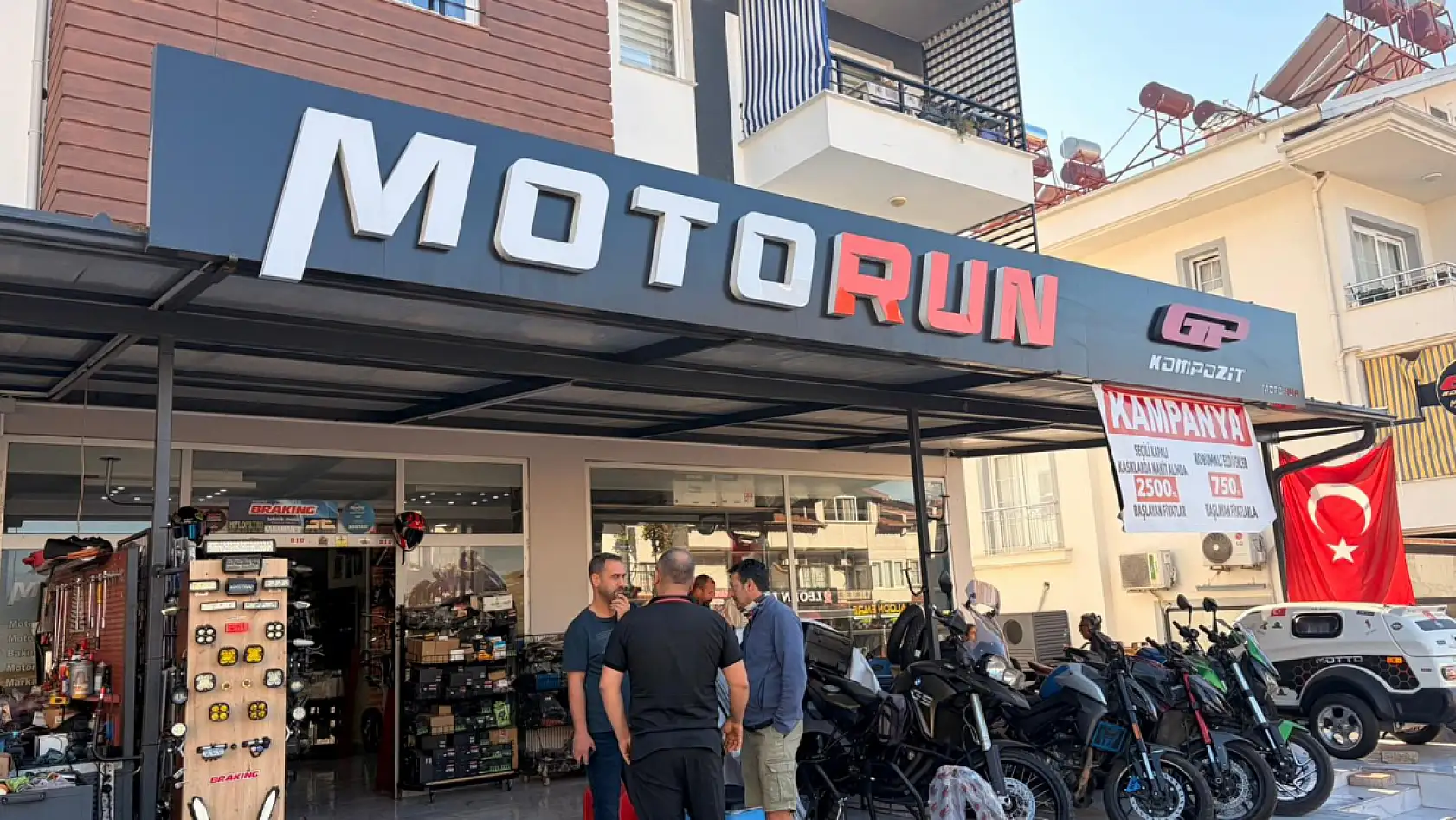 Fethiye'de geniş ürün yelpazesiyle sürücülerin yeni adresi: Motorun Motosiklet Mağazası