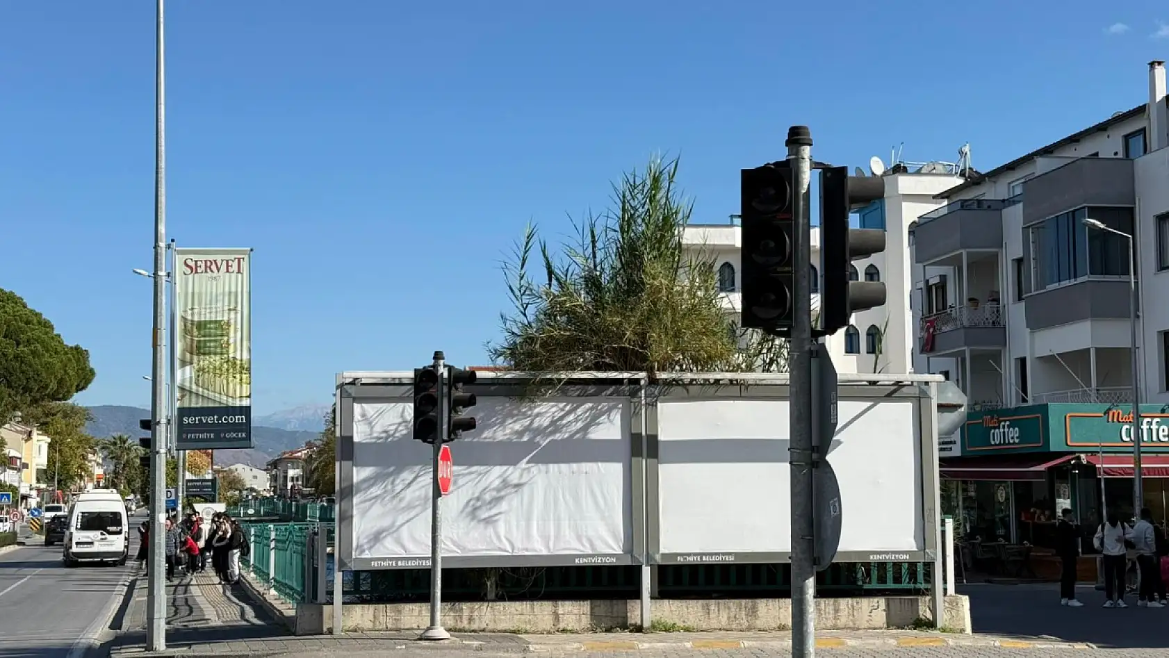 Fethiye Köprübaşı'nda sürücülerin zor anları