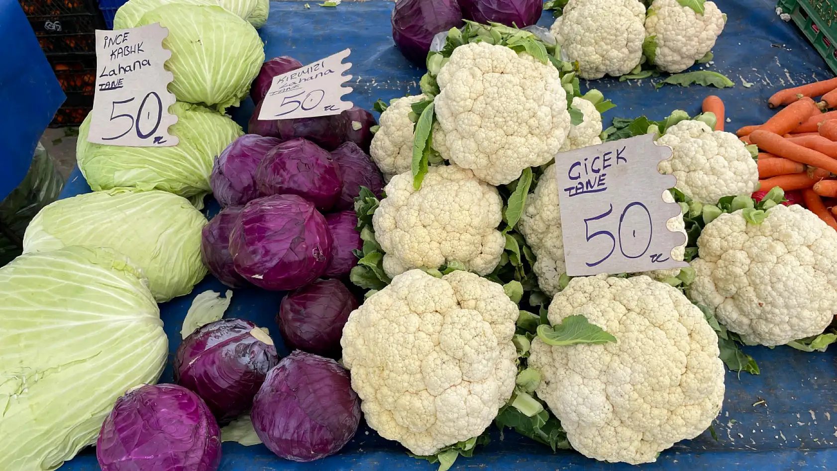 Fethiye'de Perşembe Pazarı'nda güncel fiyatlar