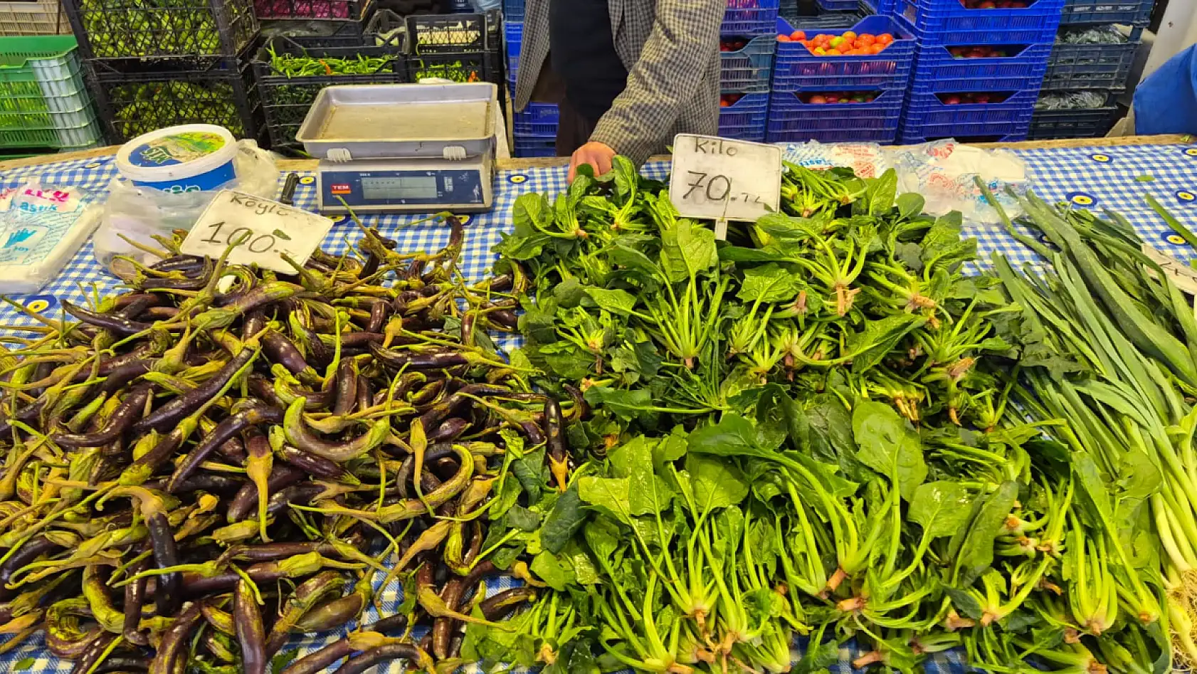 Fethiye Cumartesi Pazarı yağmur ve soğuğa rağmen hareketliliğini sürdürdü