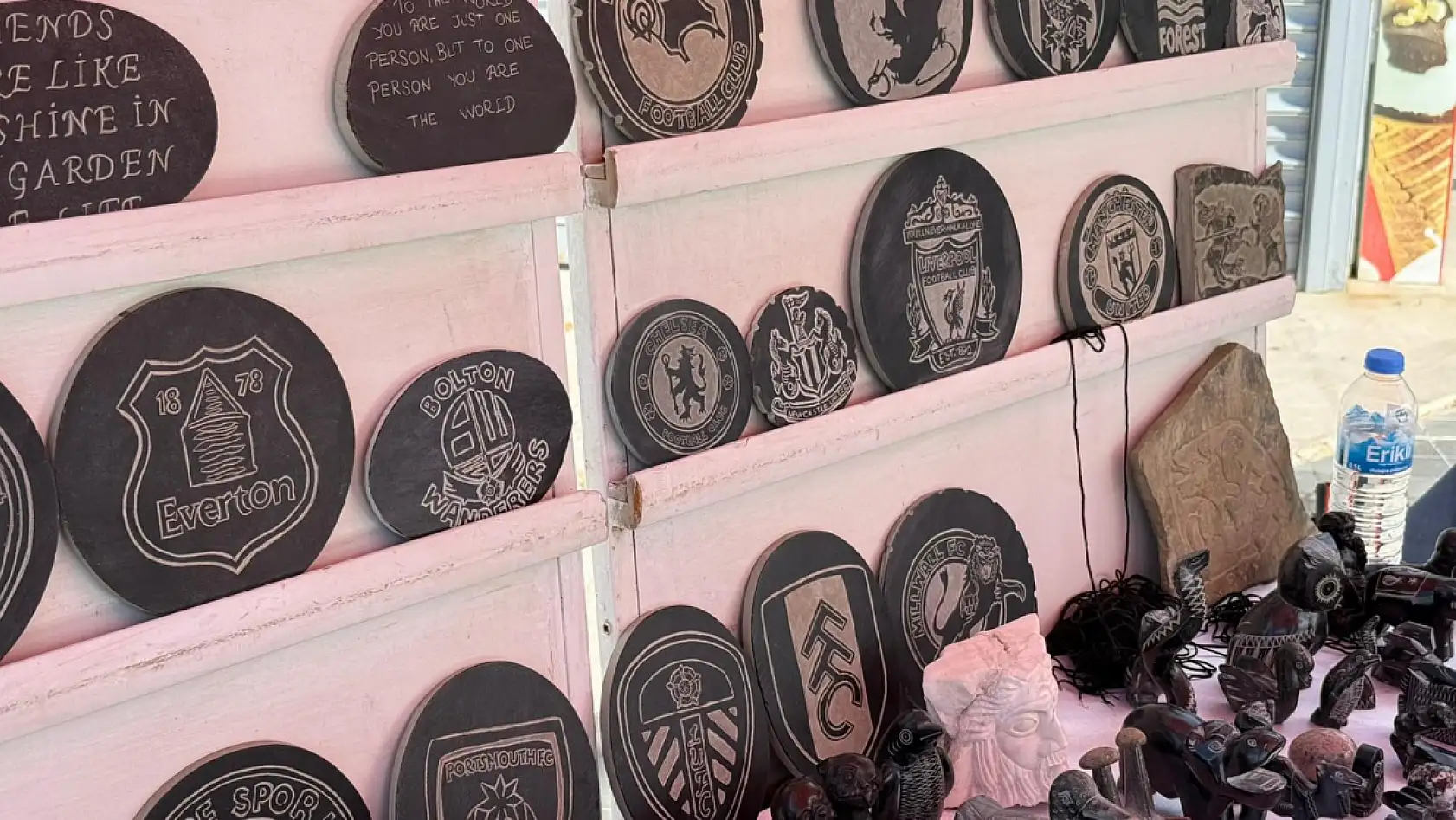 Fethiye'de taş işleme geleneği 30 yıldır devam ediyor