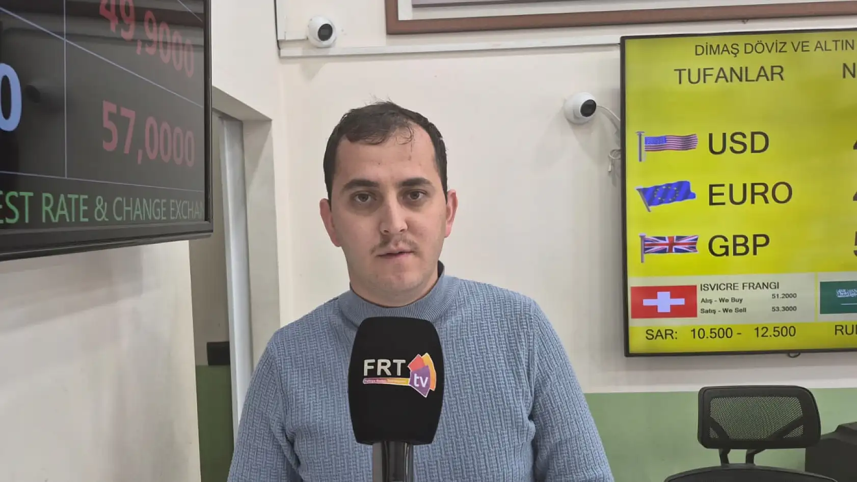 Fethiye Tufanlar Döviz Bürosu, 'Euro ve sterlin yükselişte, dolar sabit'