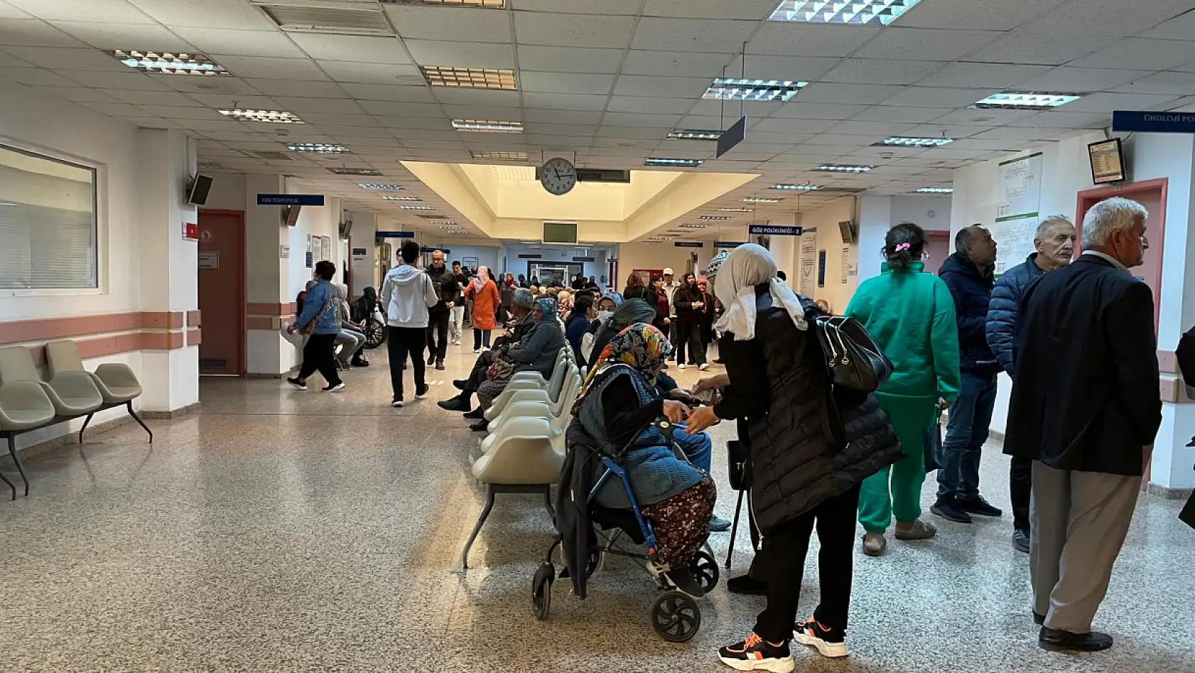 Fethiye Devlet Hastanesi'nde yoğunluk her geçen gün artıyor