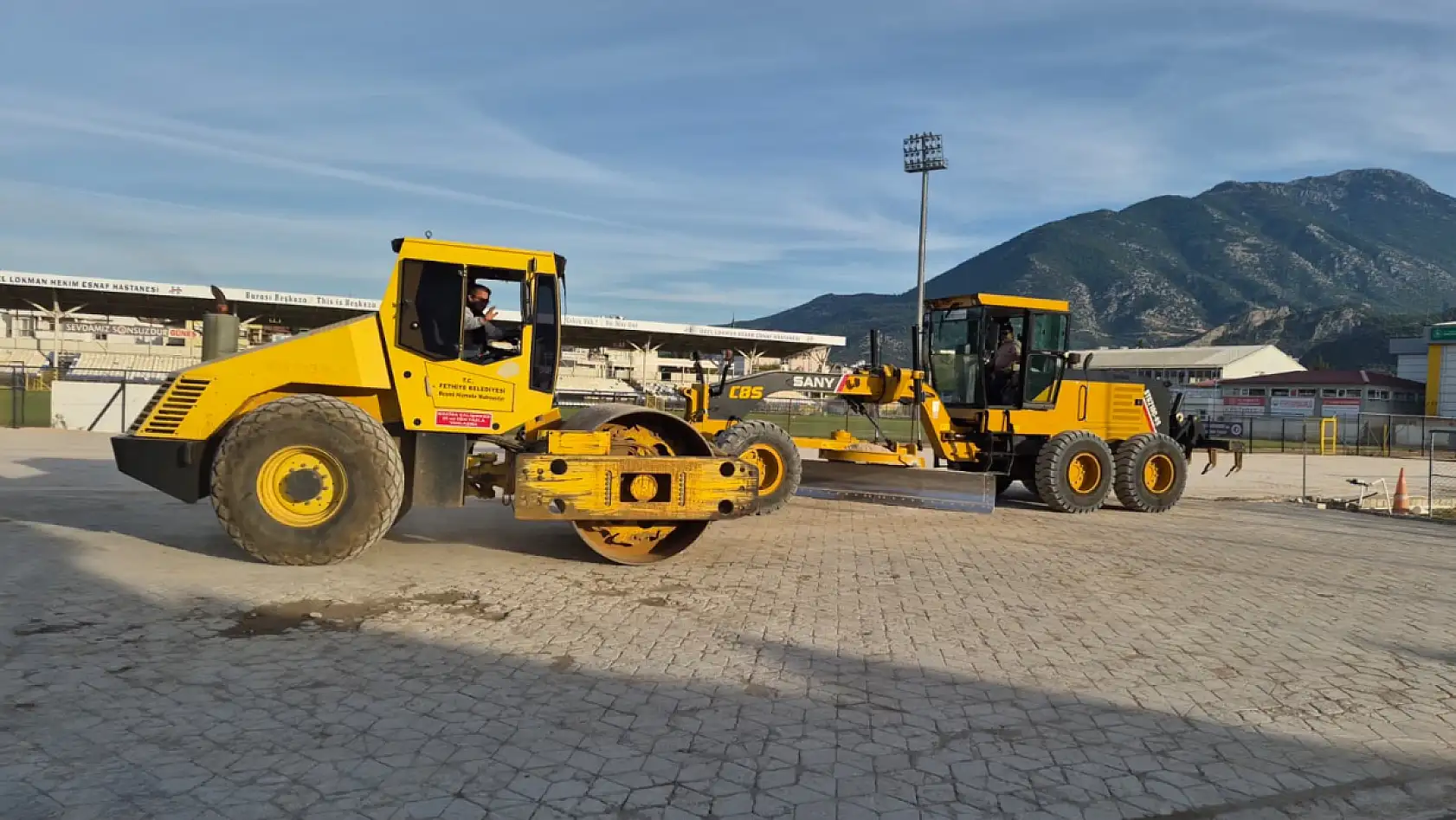 Fethiyespor'dan Galatasaray maçı öncesi stadyum hazırlıkları: 'Fethiye'ye yakışır şekilde ağırlayacağız'