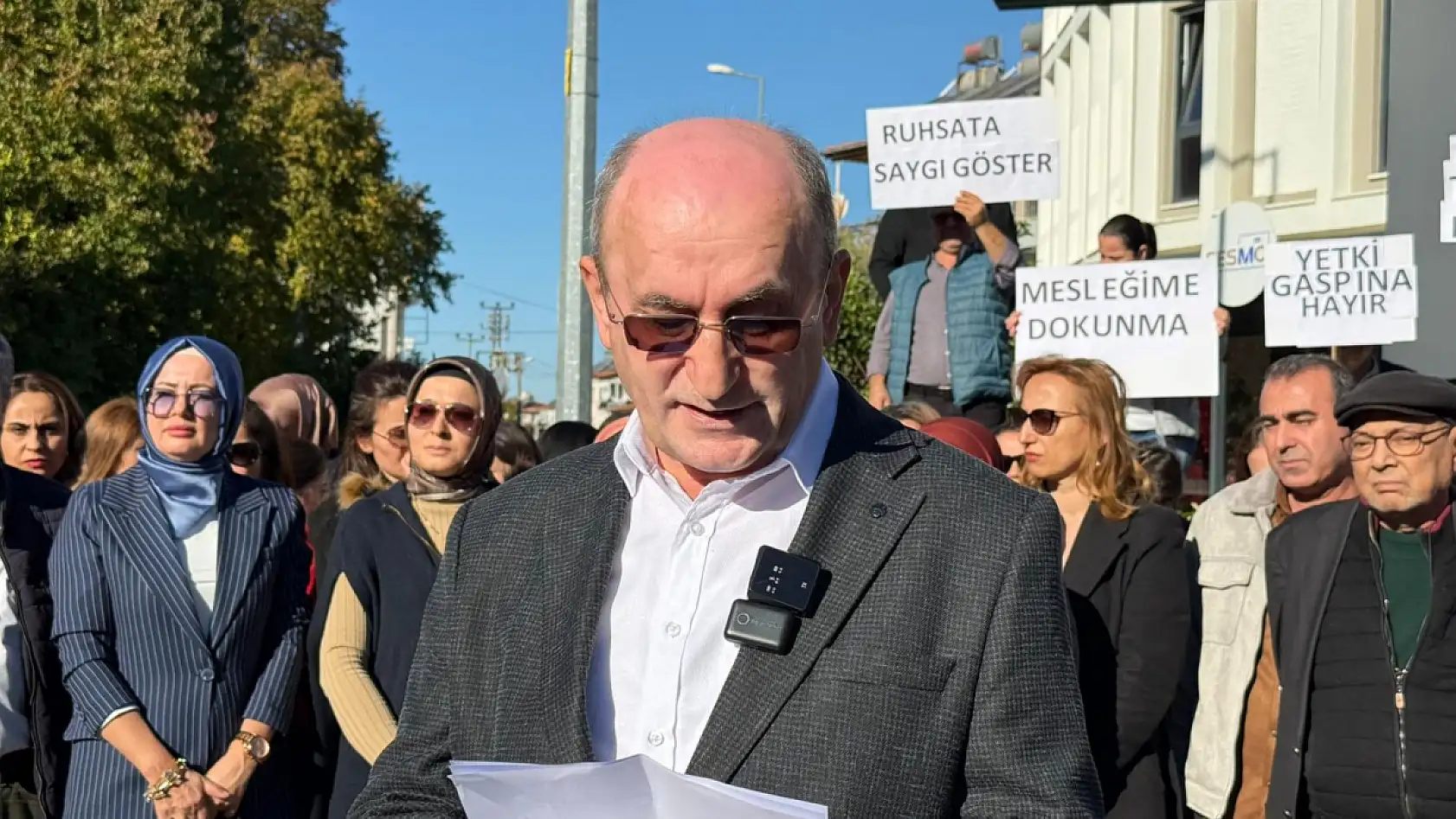 Fethiye'de mali müşavirlerden 586 Sayılı Tebliğe tepki