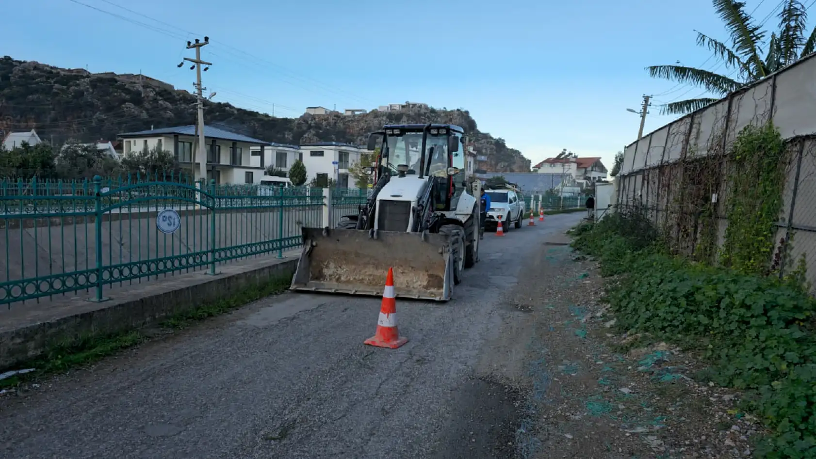 Fethiye'de MUSKİ'den su kaçağına hızlı müdahale