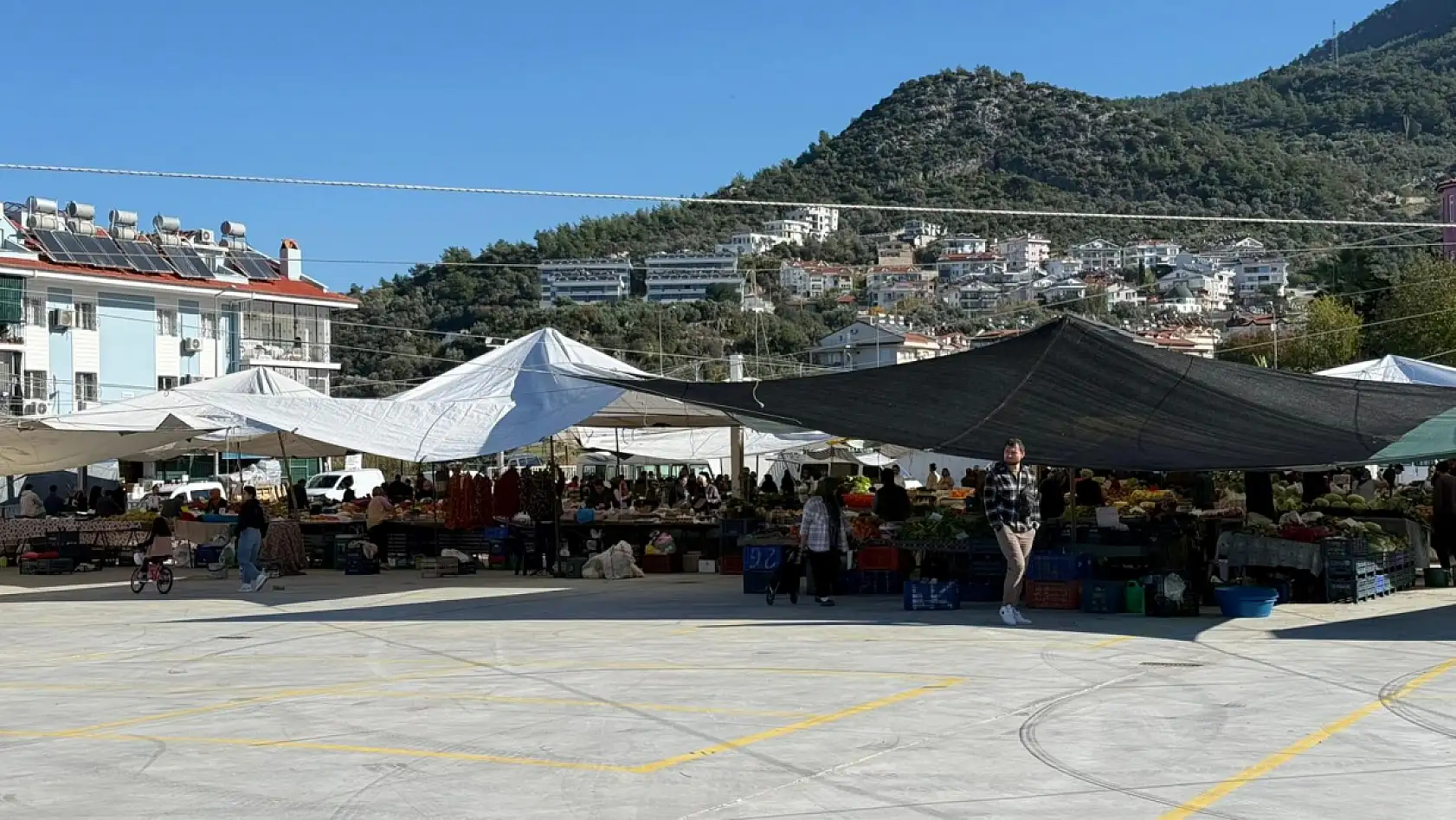 Fethiye Perşembe Pazarı'na modern tuvalet geliyor