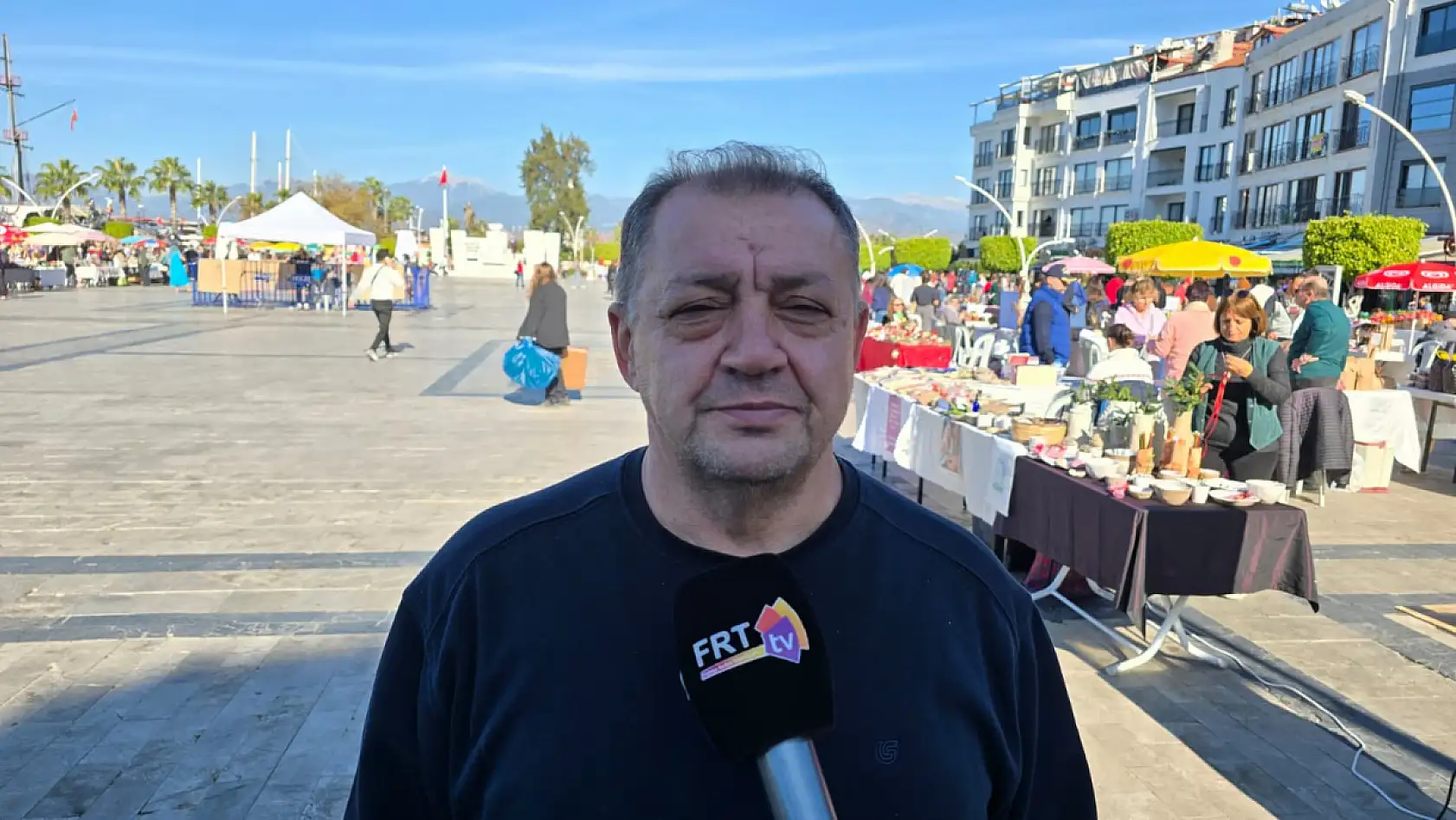 Fethiye'de 3 gün sürecek Yeni Yıl Pazarı açıldı