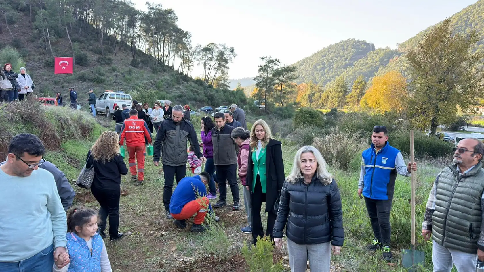 Fethiye'de geleceğe nefes: İnlice'de ağaçlandırma kampanyası