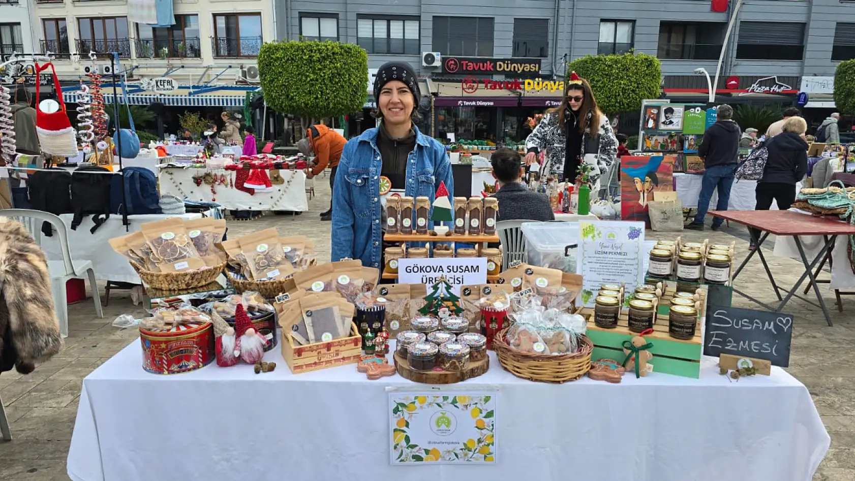Fethiye Yeni Yıl Pazarı'nda doğal ve coğrafi işaretli ürünler öne çıkıyor