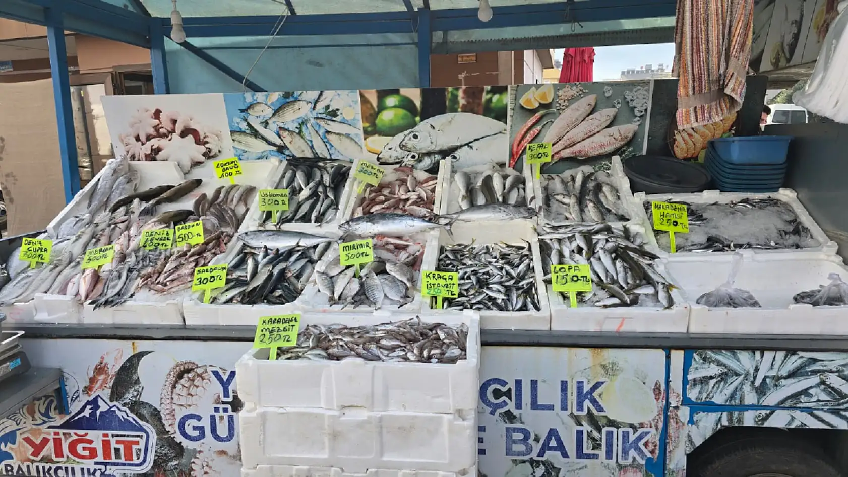 Yiğit Balıkçılık'tan Fethiye pazarlarında pişmiş balık hizmeti