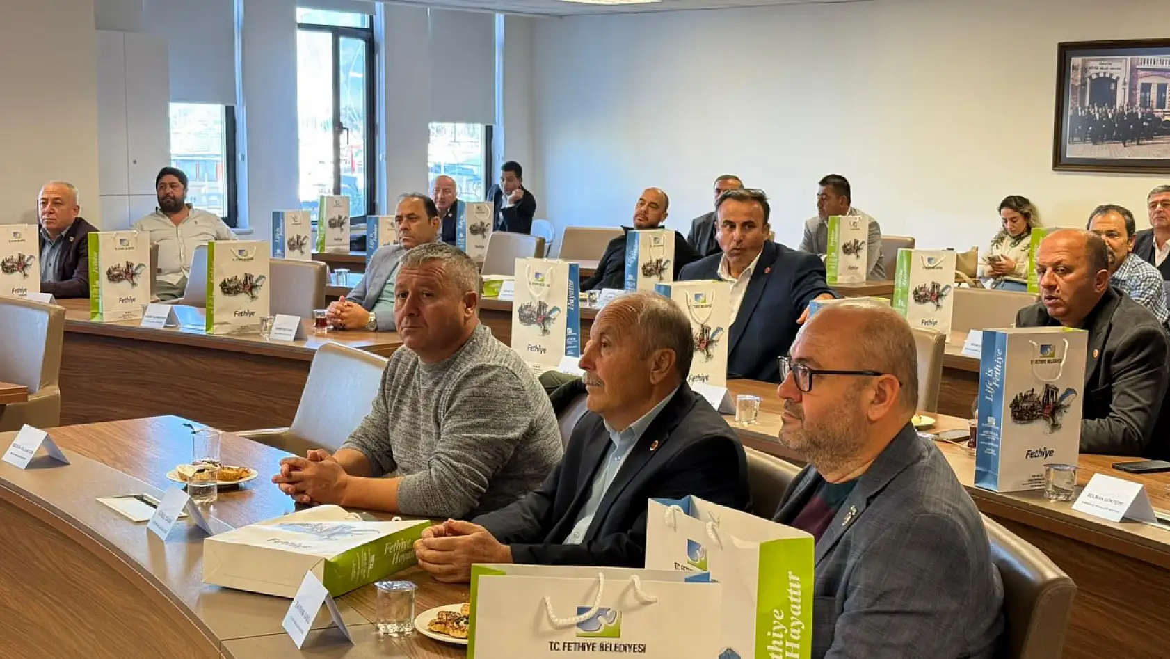 Fethiye'de Muhtarlara Sosyal Hizmetler Bilgilendirmesi