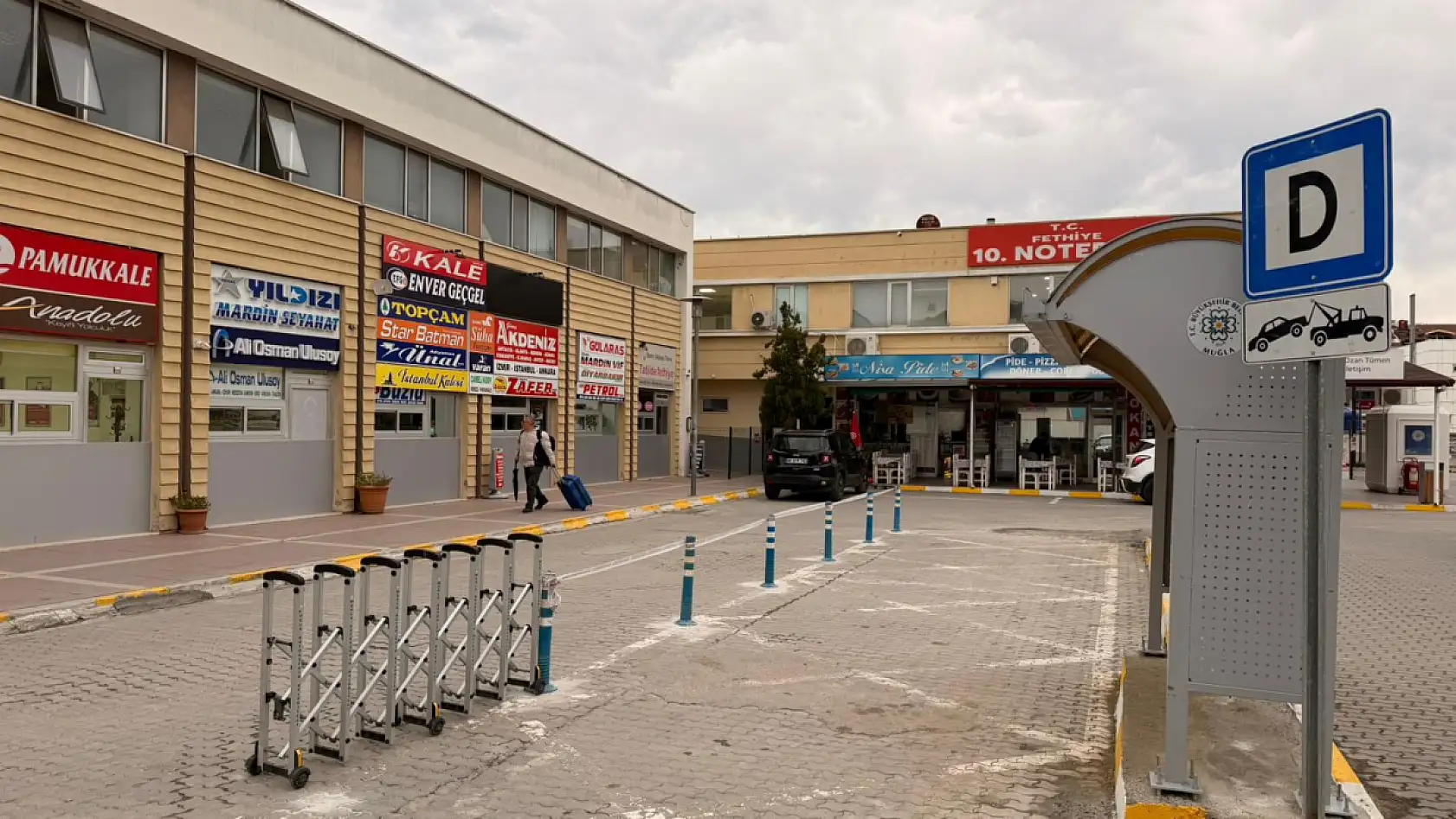 Fethiye Otogarı'nda yeni düzenleme: Yolcular X-ray kontrolünden geçerek giriş yapıyor