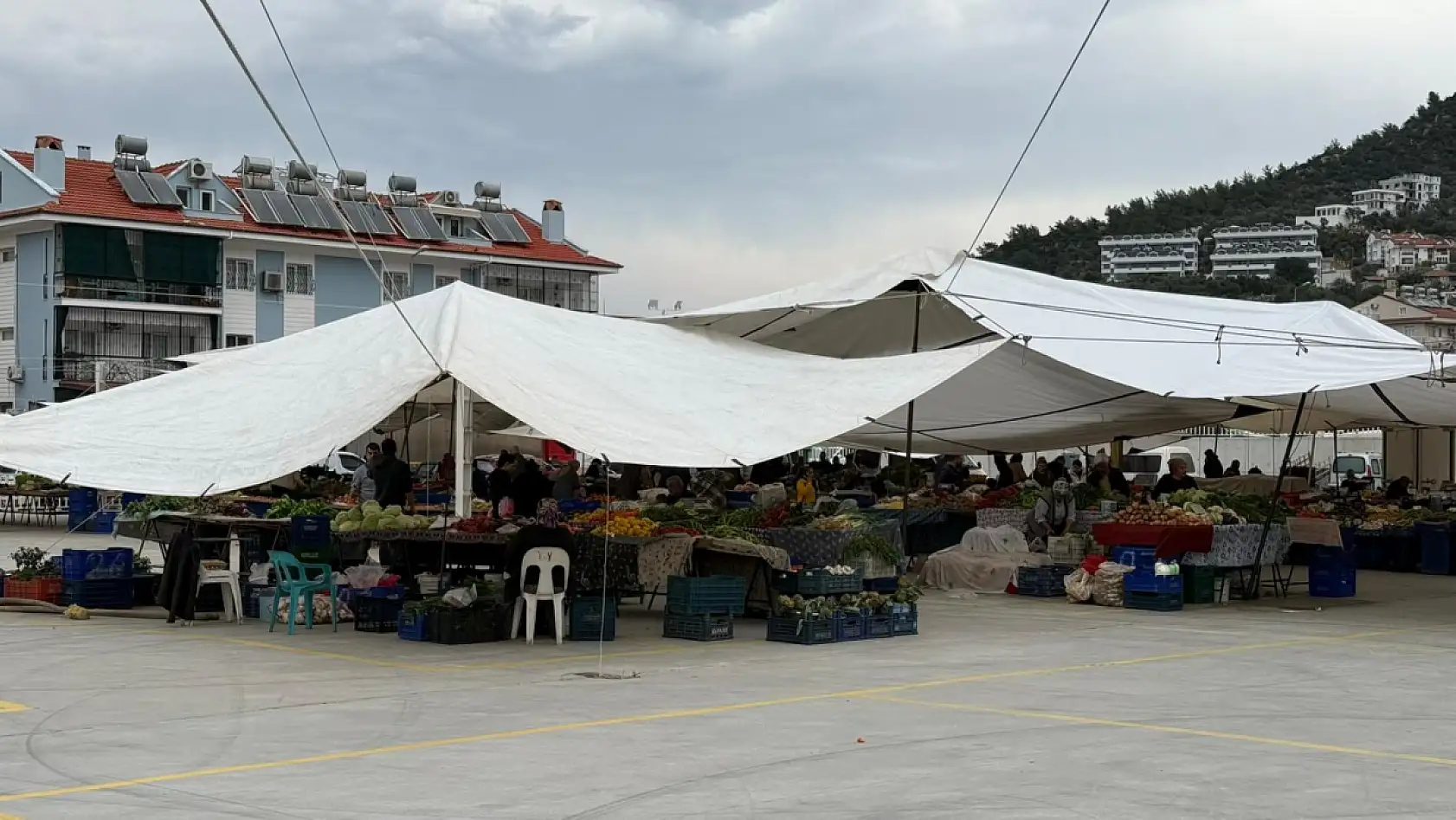 Fethiye'de Perşembe Pazarı alanında yeni tuvaletler hizmete açıldı