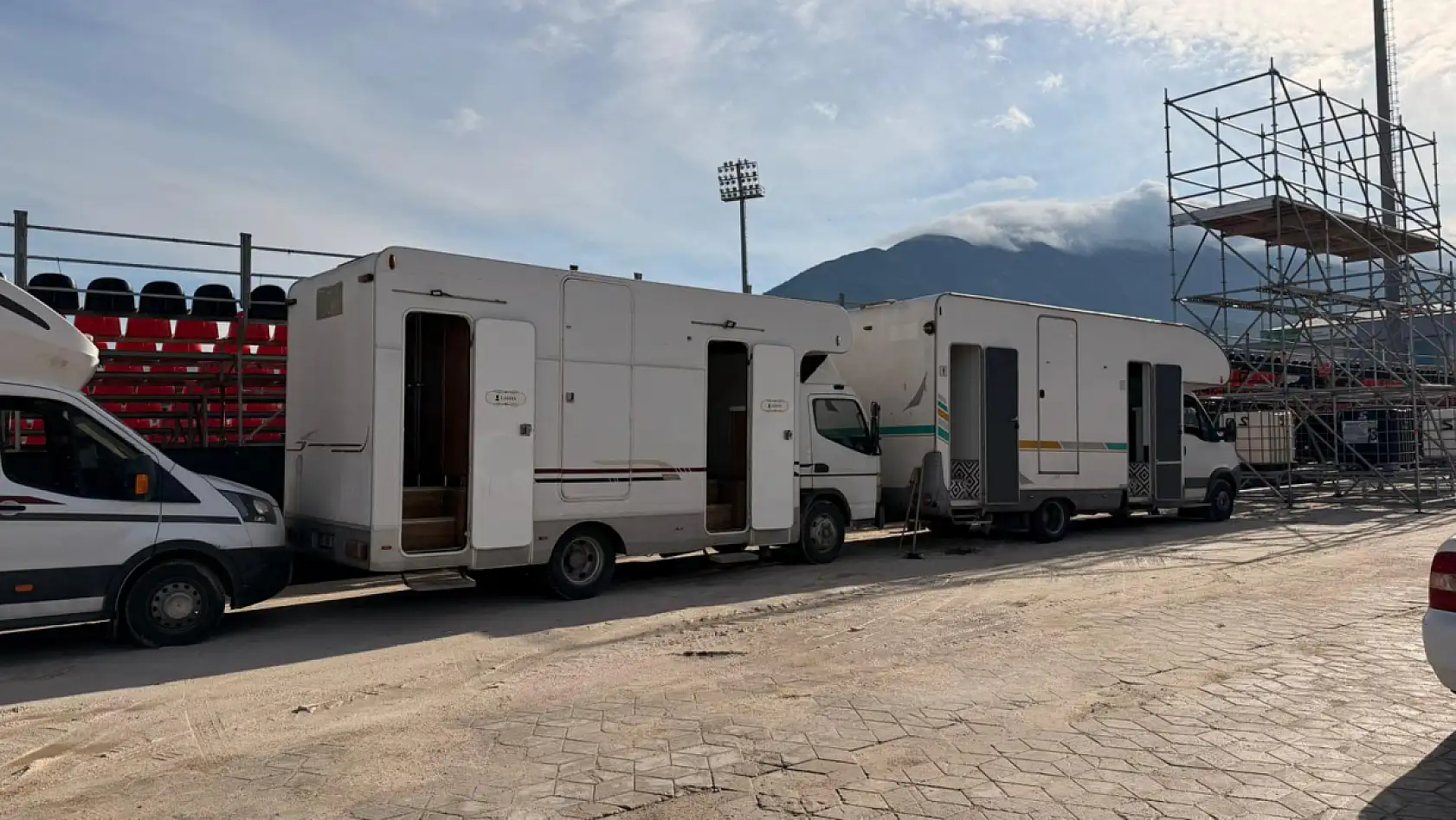 Galatasaray – Fethiyespor Maçı Öncesi Fethiye İlçe Stadı Maça Hazır